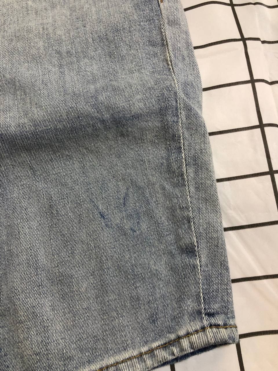 Levi's Levi's Premium Low Loose Straight Leg Zip Fly Jeans Size US 30 / EU 46 - 4 Thumbnail