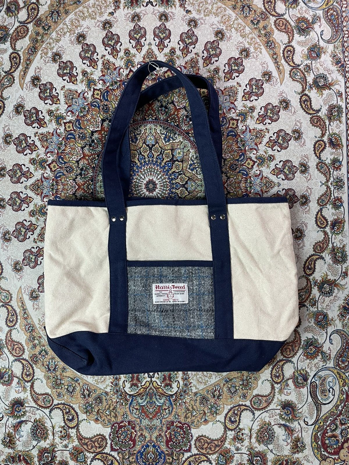 Harris Tweed Harris Tweed mini tote bag📸 Size ONE SIZE - 1 Thumbnail