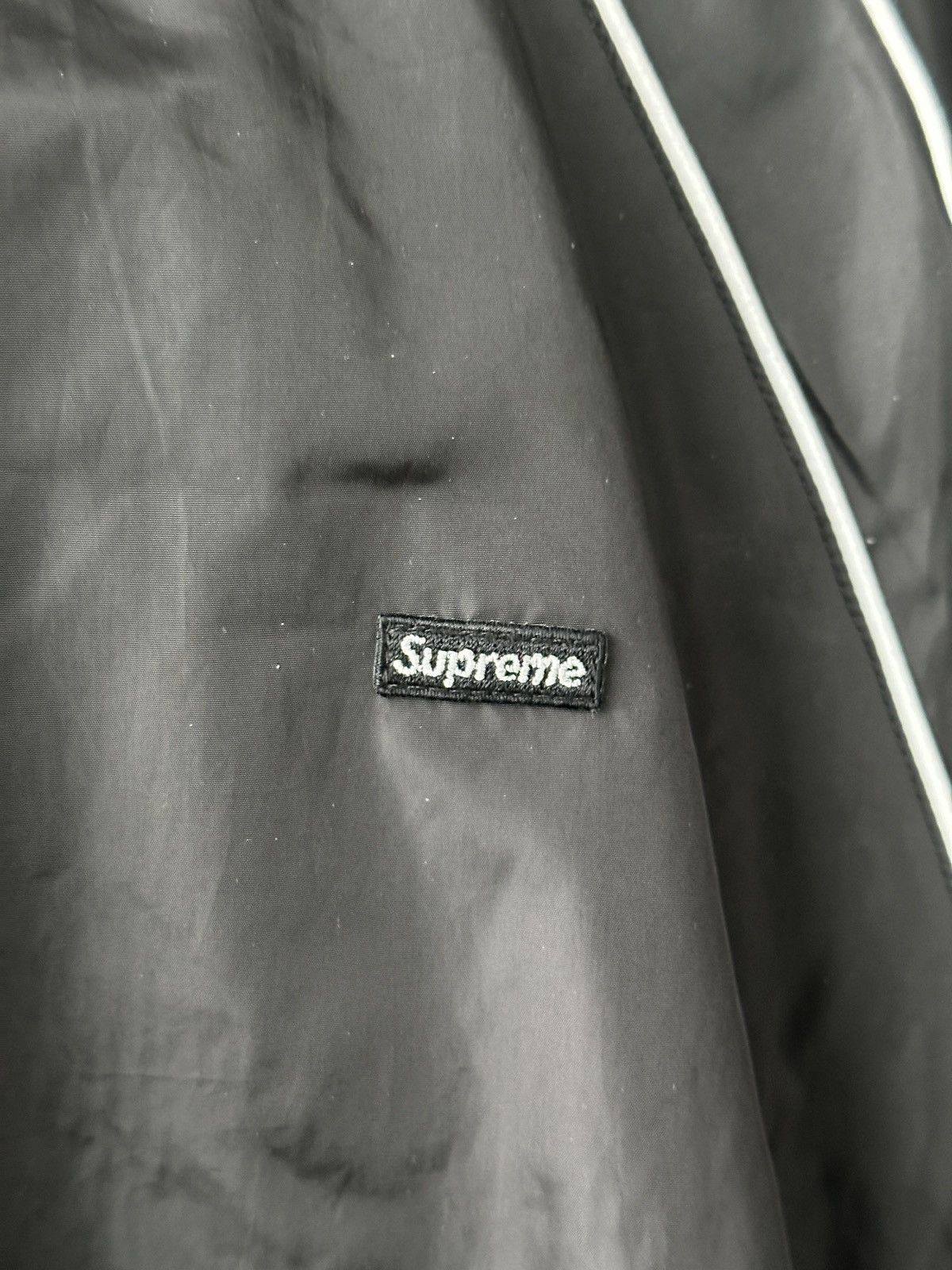 Supreme Supreme Piping Warm Up Pullover Sweater Black Size US M / EU 48-50 / 2 - 3 Thumbnail