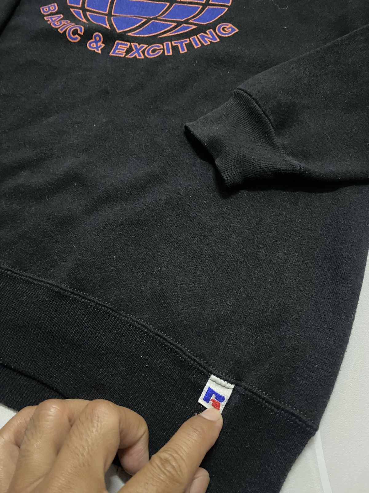 Beams Plus Vintage 90s Black Beams crewneck sweatshirt Size US M / EU 48-50 / 2 - 2 Thumbnail