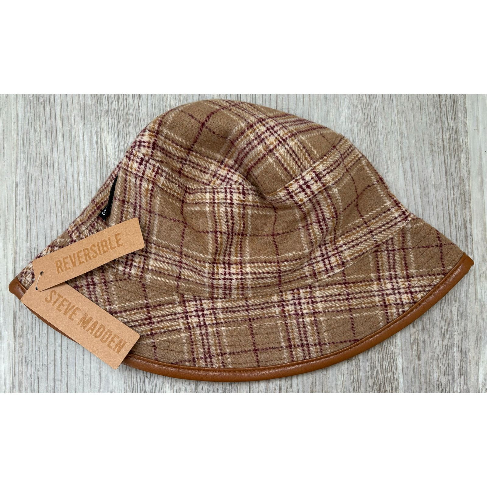 Steve Madden Steve Madden | Women's Bucket Hat Adult Reversible | NWT Size ONE SIZE - 2 Thumbnail