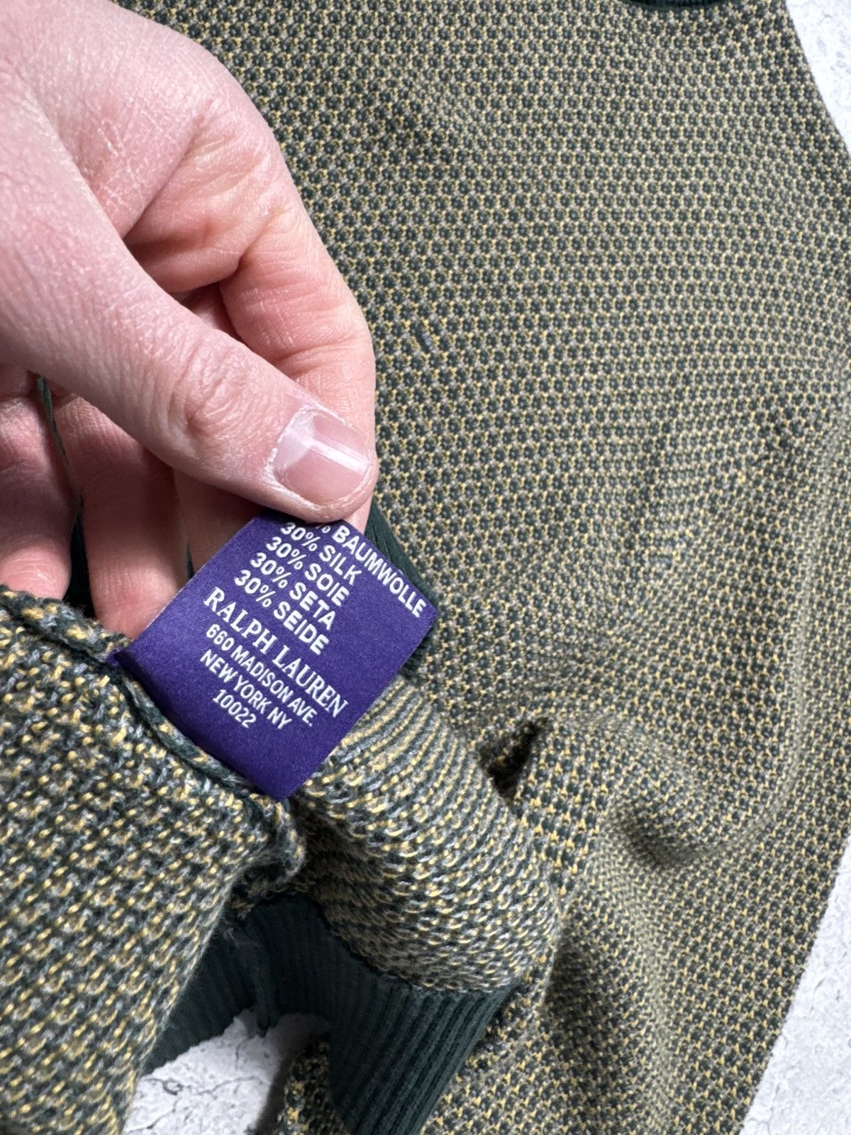 Ralph Lauren Purple Label Ralph Lauren Purple Label Luxury Sweater Size L Size US L / EU 52-54 / 3 - 8 Thumbnail