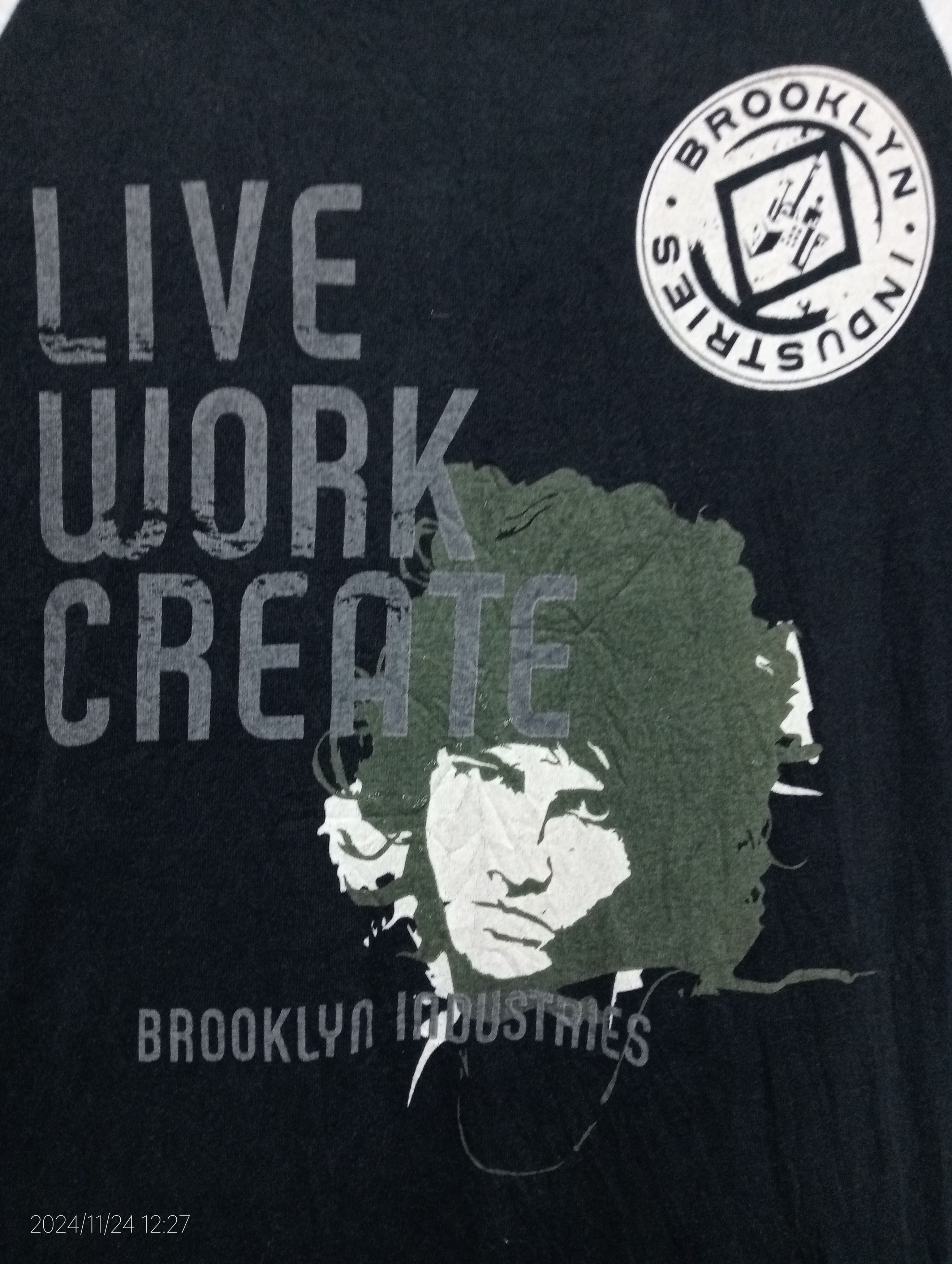 Brooklyn Industries Vintage Brooklyn Industries Long Sleeve Tshirt Very Rare Size US L / EU 52-54 / 3 - 8 Thumbnail