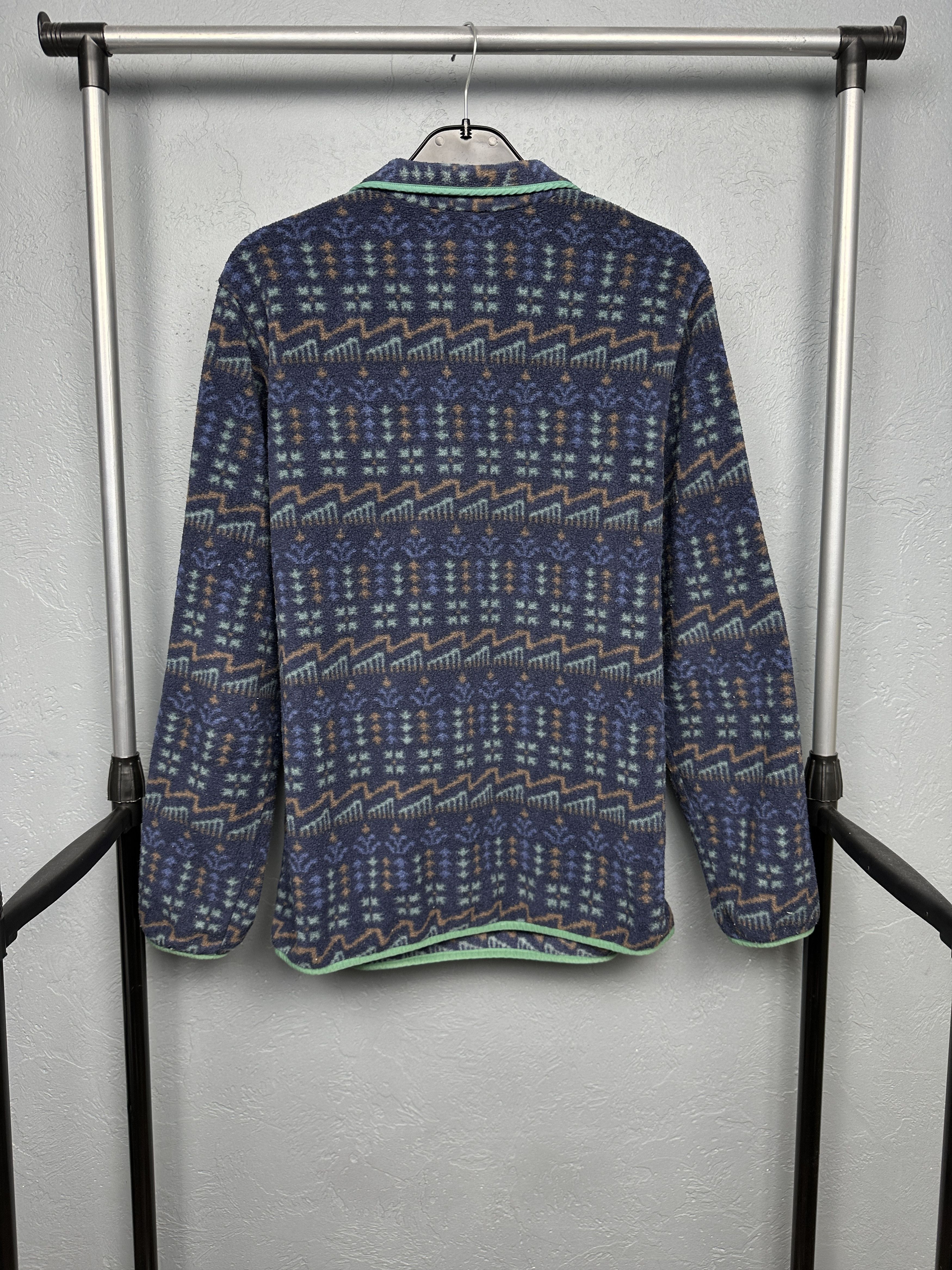 Patagonia Patagonia Synchilla Mens Fleece Anorak Jacket Aztec Size US XL / EU 56 / 4 - 7 Thumbnail