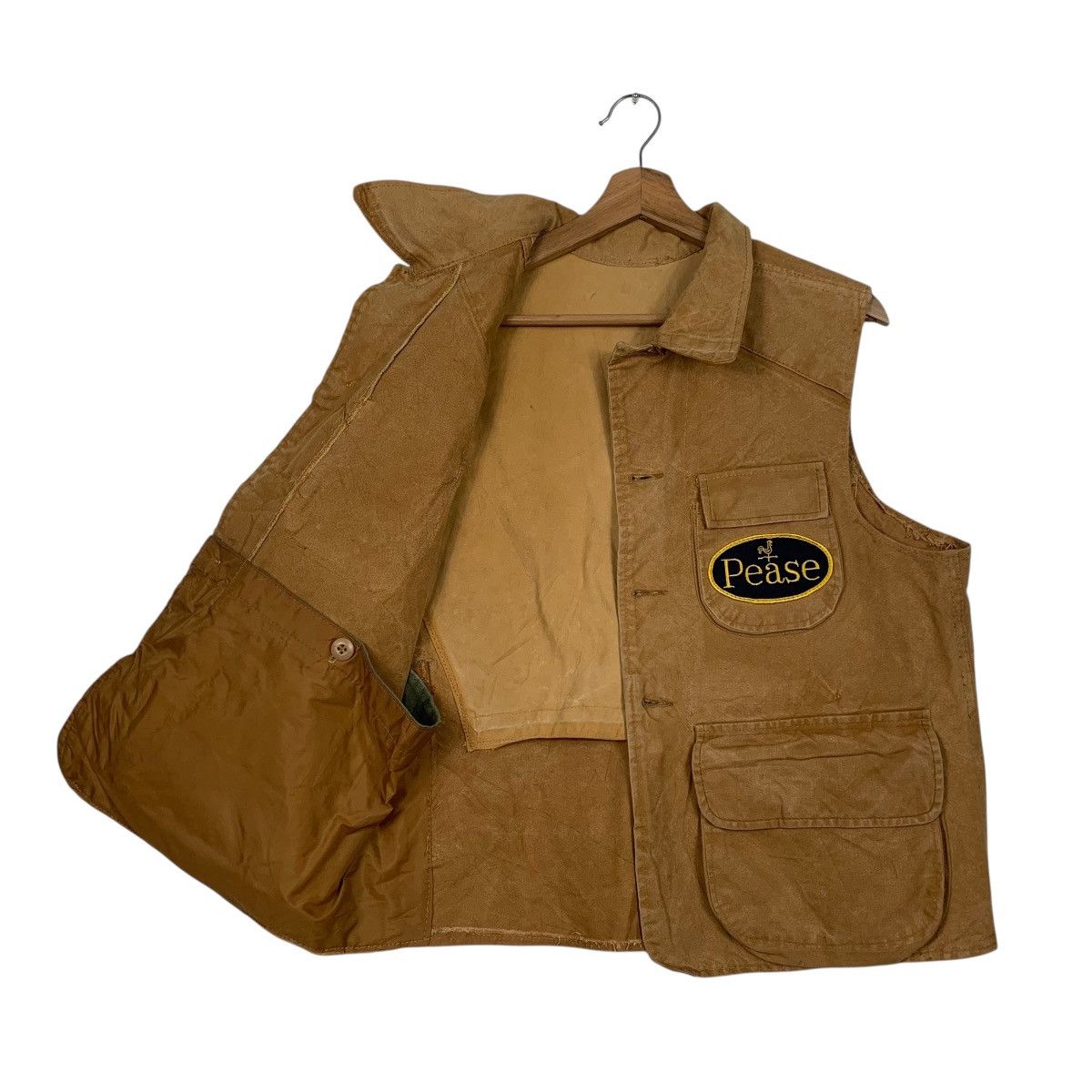 Japanese Brand Pease Duck Canvas Hunting Vest Size US M / EU 48-50 / 2 - 9 Thumbnail