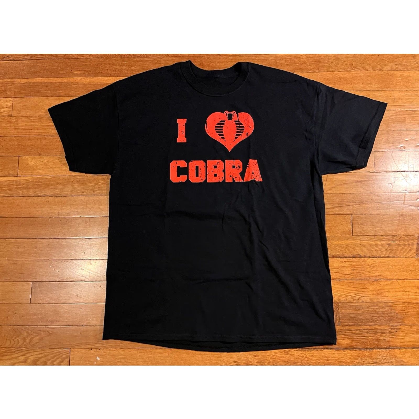 Vintage G.I. Joe Cobra Shirt Men’s XL Black Short Sleeve Crew Neck Graphic Print Vintage: No Size US XL / EU 56 / 4 - 2 Thumbnail