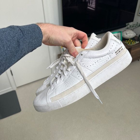 Nike Nike Blazer Low X “White” Gum Sole size 11.5 Size US 11.5 / EU 44-45 - 1 Thumbnail