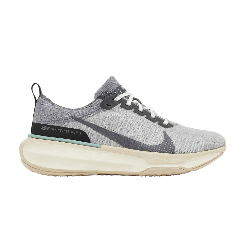 image of Nike Zoomx Invincible 3 Cool Grey Black Shoes, Men's (Size 8.5)