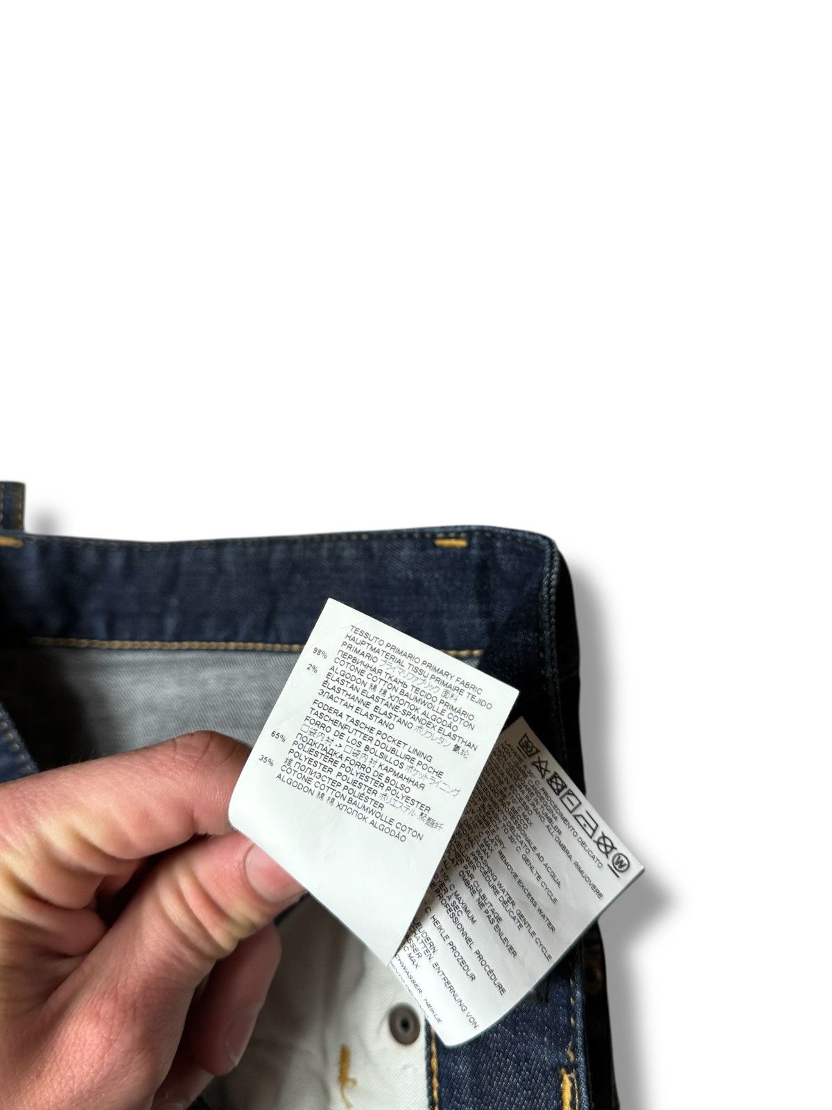 Dsquared2 Luxury Drip Dsquared2 Jeans pants distressed hype y2k opium Size US 30 / EU 46 - 14 Thumbnail