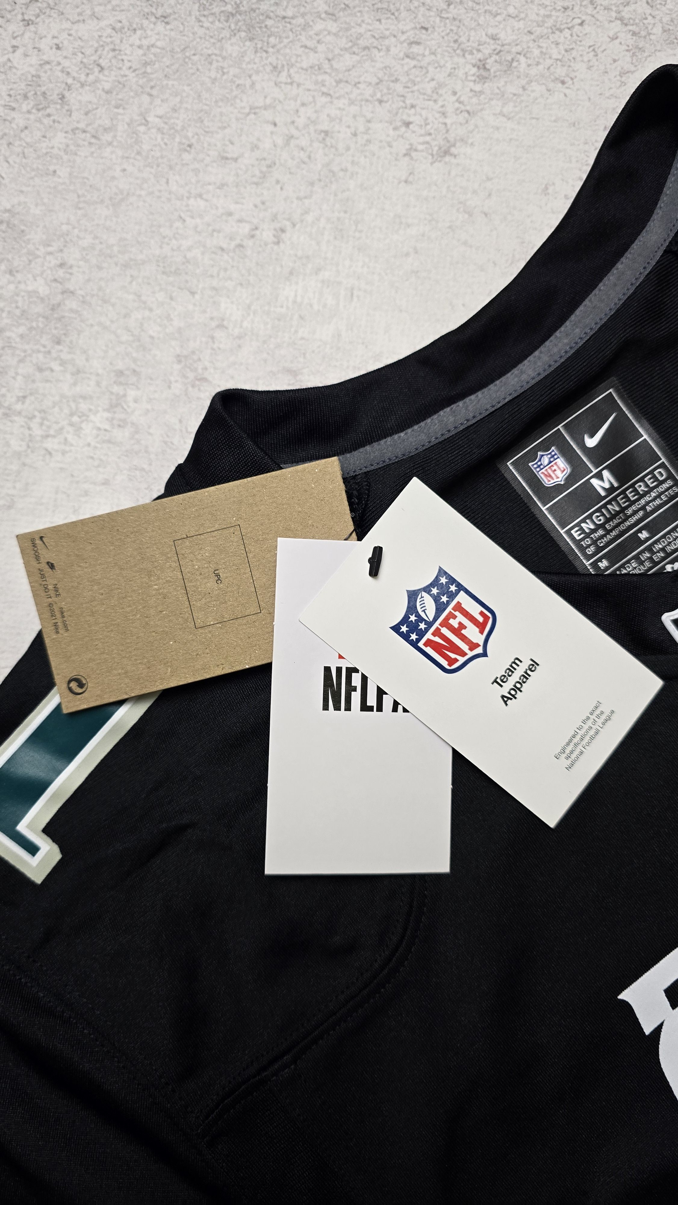 Nike Jalen Hurts #1 Eagles Nike Super Bowl LIX Champions Jersey Size US M / EU 48-50 / 2 - 14 Thumbnail