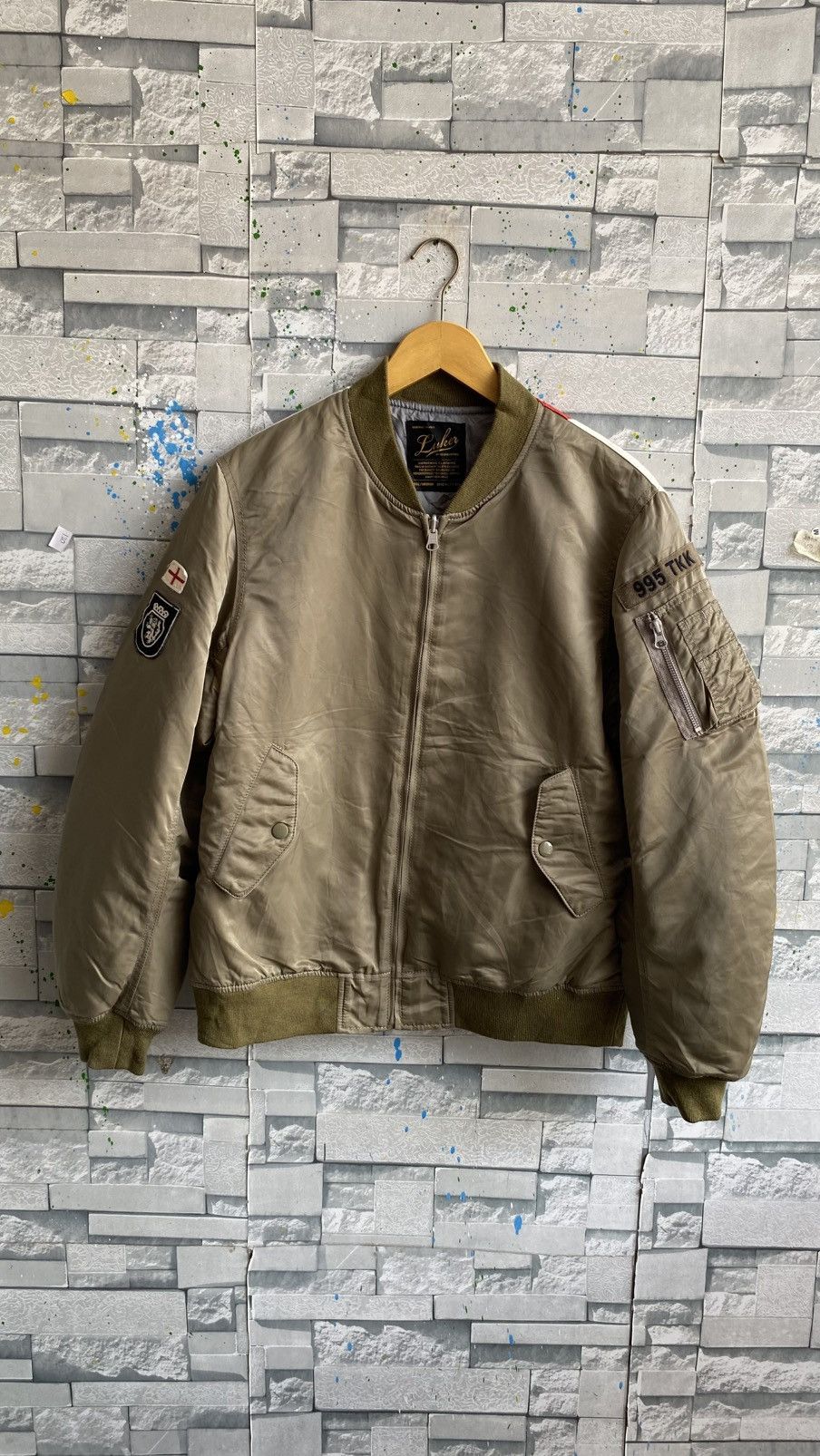 Neighborhood Luker By Neighborhood MA-1 Jacket England Size US M / EU 48-50 / 2 - 1 Thumbnail