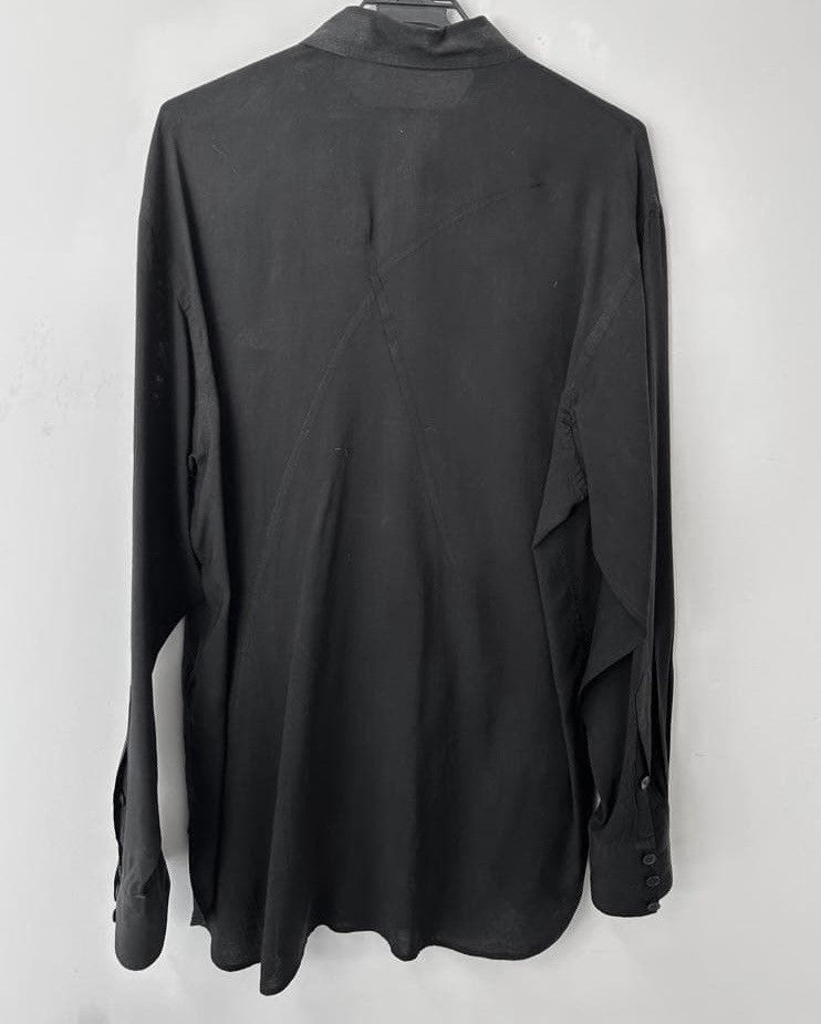 Yohji Yamamoto Black shirt Size US L / EU 52-54 / 3 - 2 Thumbnail
