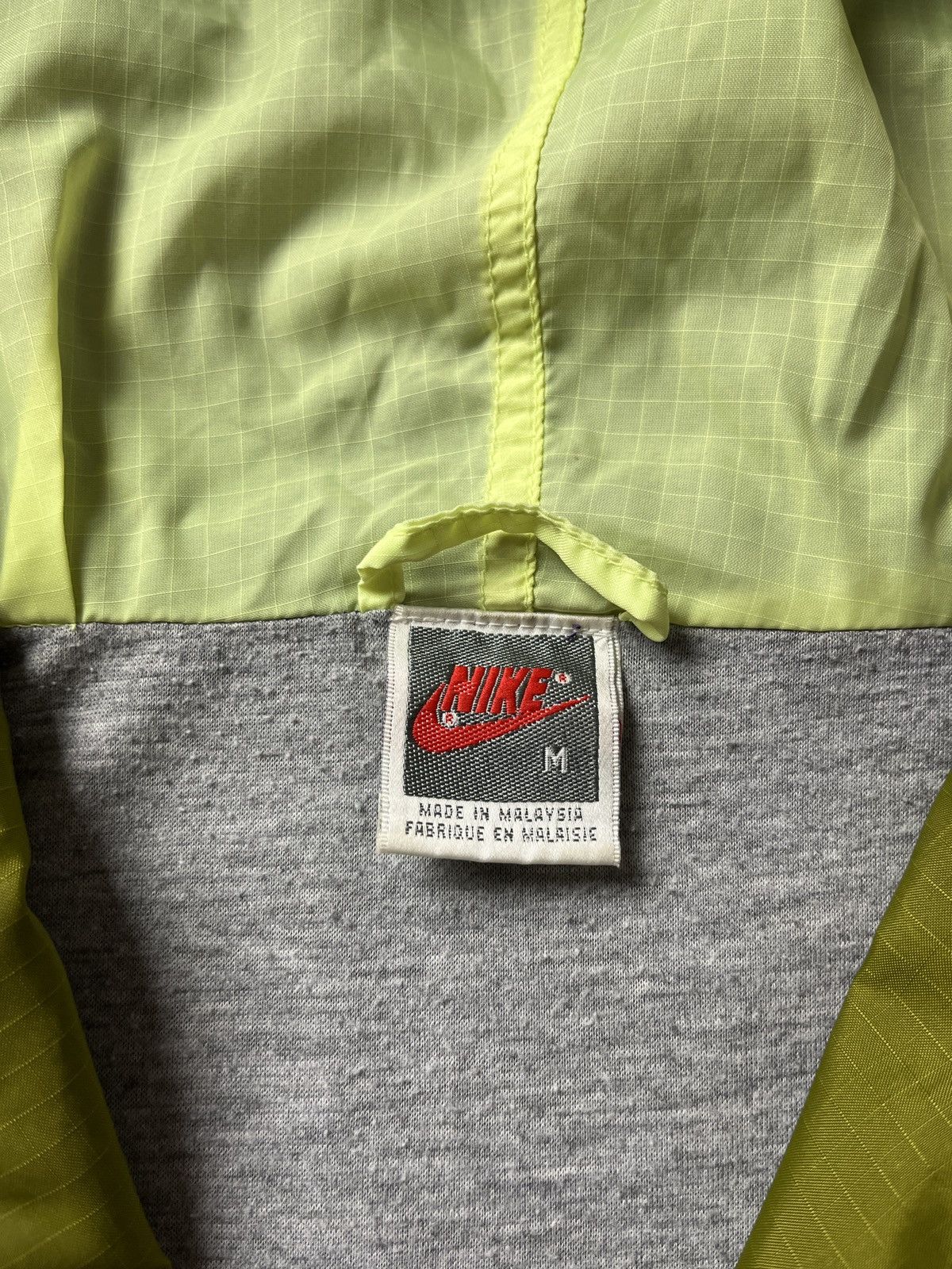 Nike Vintage 90s Nike Windbreaker Anorak Jacket Tracksuit Top Size US M / EU 48-50 / 2 - 7 Thumbnail