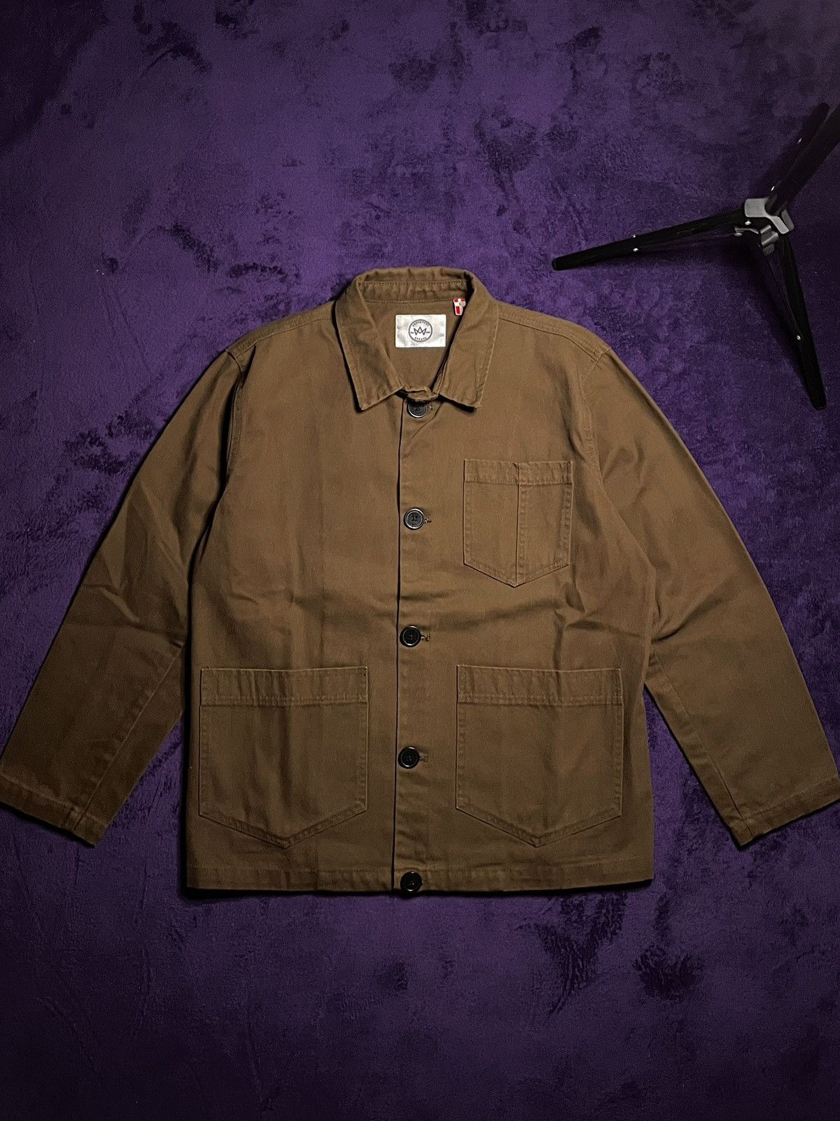 Vintage Vintage Kronstadt Casual denim shirt brown jacket Size US L / EU 52-54 / 3 - 1 Thumbnail