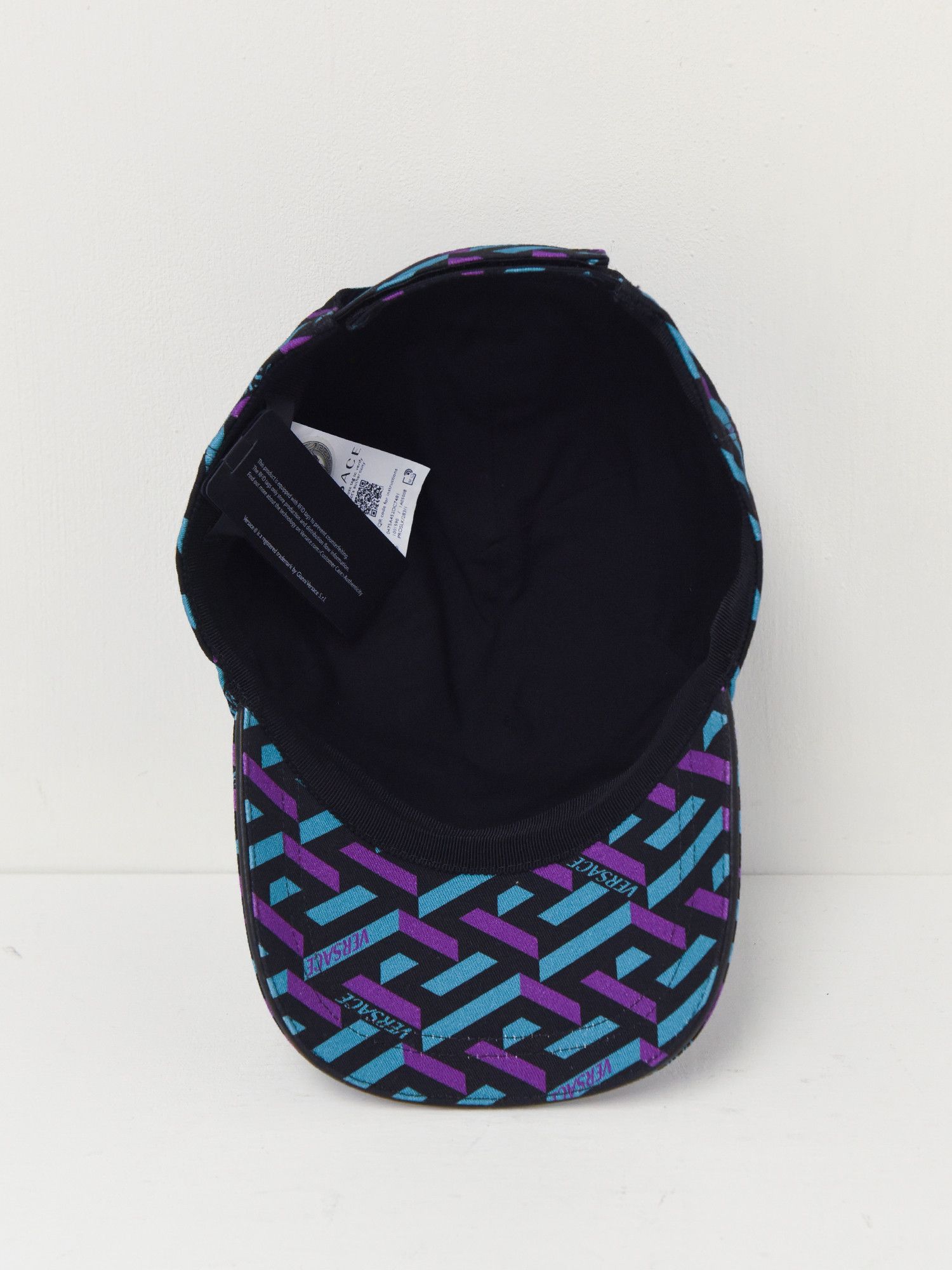Versace VERSACE La Greca Monogram Baseball Cap Size ONE SIZE - 4 Thumbnail