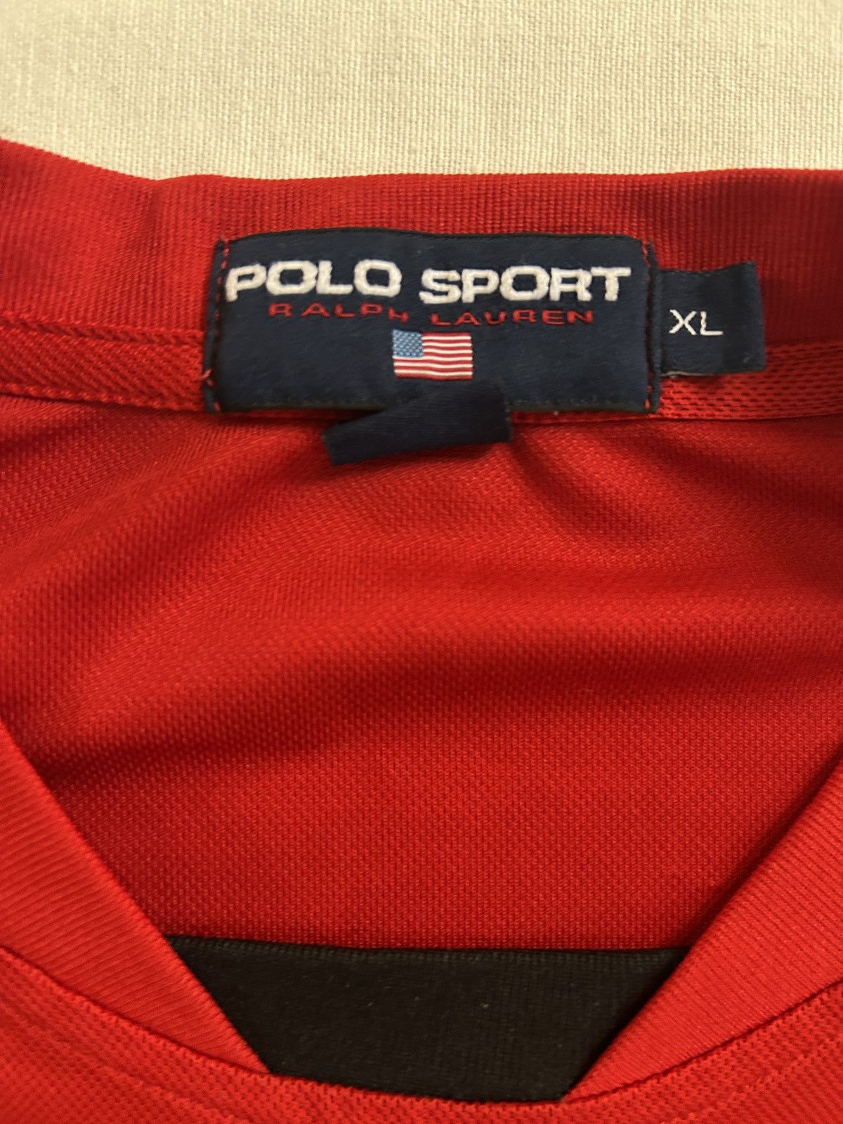 Polo Ralph Lauren Polo Sport Vintage Soccer Jersey T Shirt 90s Size US XL / EU 56 / 4 - 4 Thumbnail