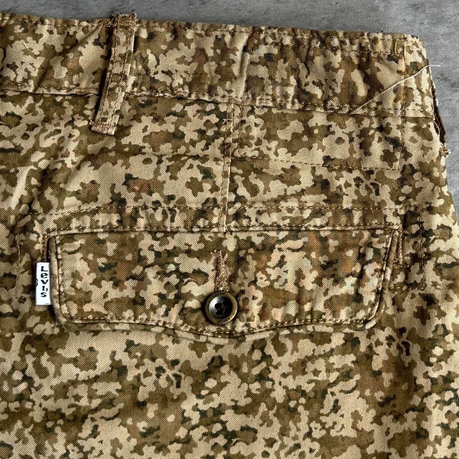 Levi's × Levi's Vintage Clothing Vintage Y2K Levi’s Baggy Camo Cargo Grunge Opium Pants Size US 38 / EU 54 - 3 Thumbnail