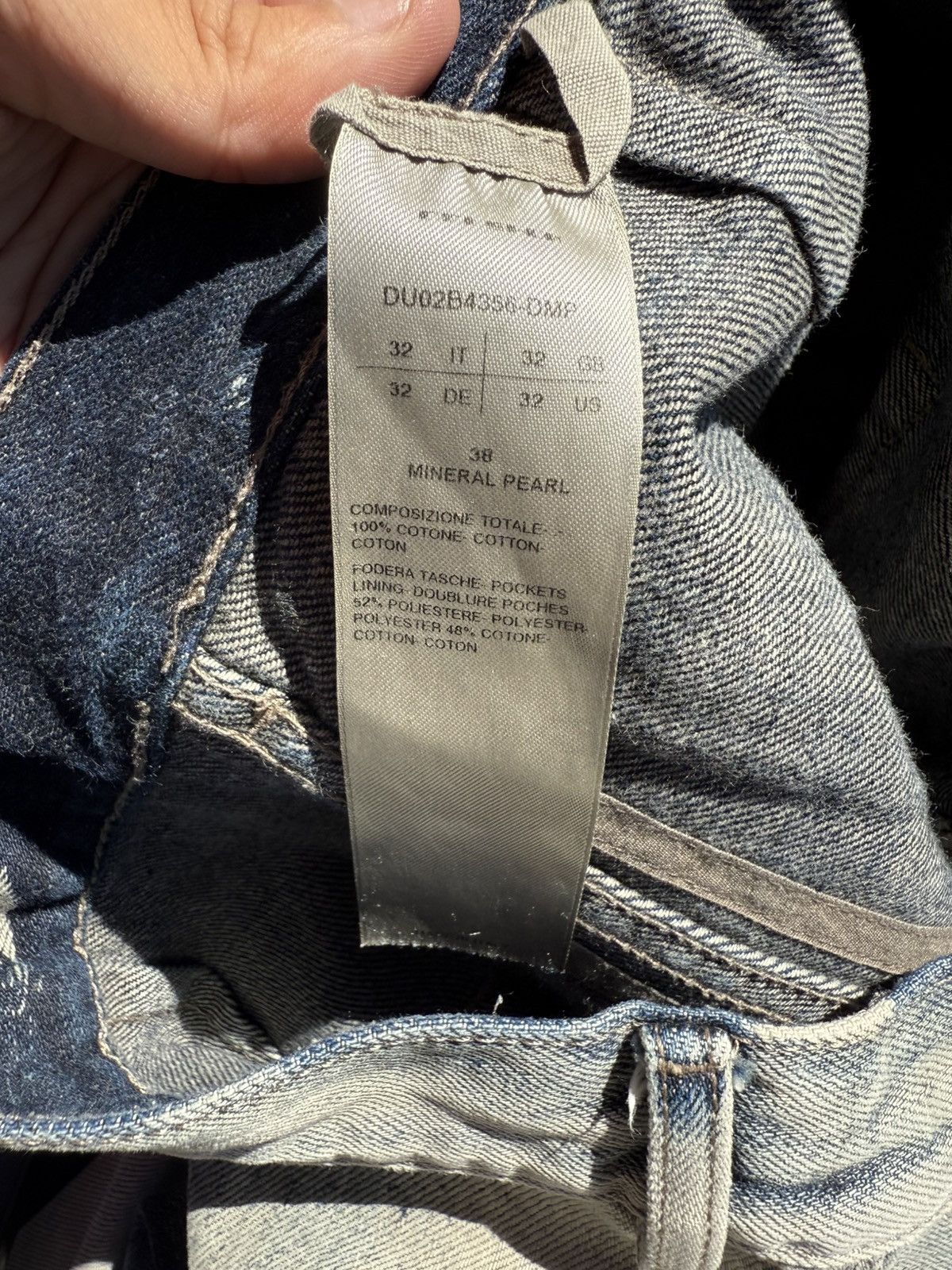 Rick Owens Rick Owens Grey Lightwash Geth Denim Jeans Size US 32 / EU 48 - 6 Thumbnail