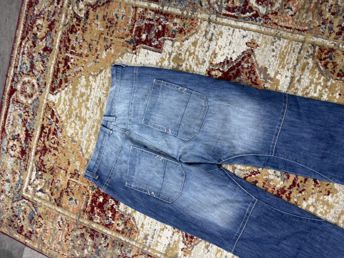 Other ᶠᵃⁿᶜʸᵍᵘʸ Vintage Baggy Washed Denim Jeans Wide leg Y2K Size US 36 / EU 52 - 6 Thumbnail