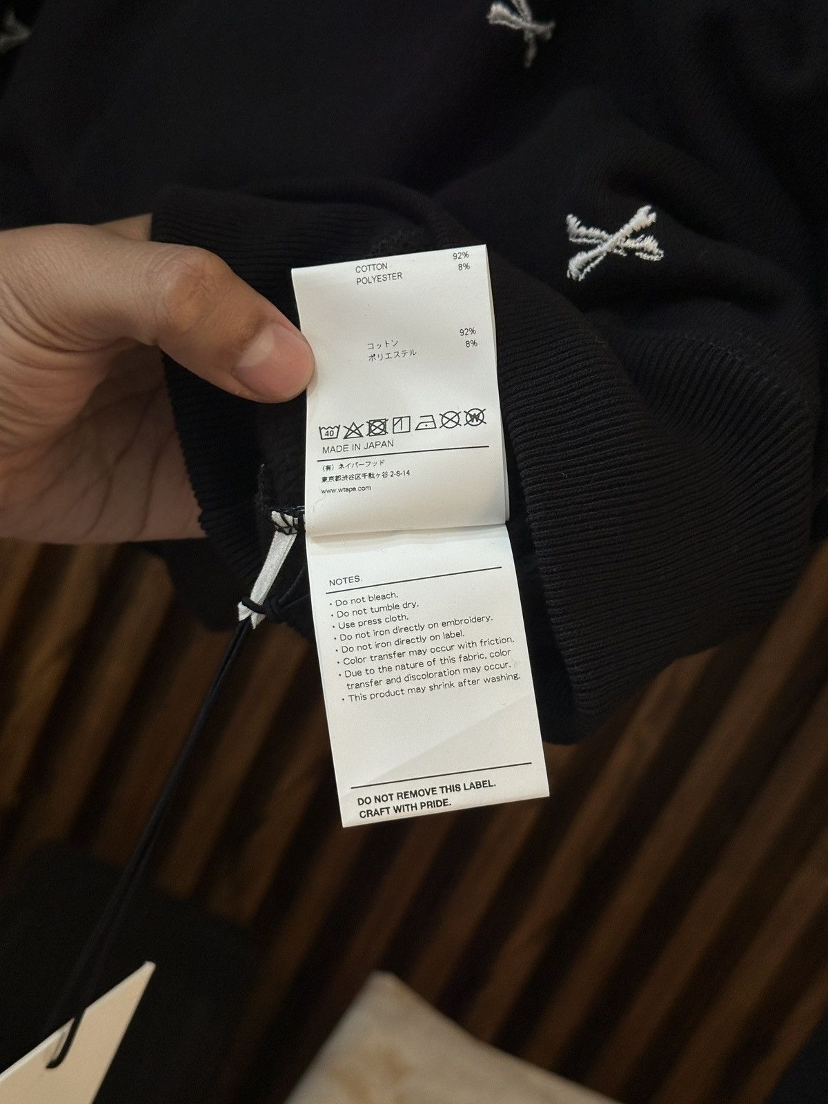 Wtaps WTAPS Acne Bones hoodie Size US L / EU 52-54 / 3 - 7 Thumbnail