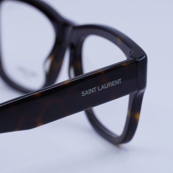 Saint Laurent Paris 🕶️ New Saint Laurent SL677 002 Havana Eyeglasses 54mm Size ONE SIZE - 11 Thumbnail