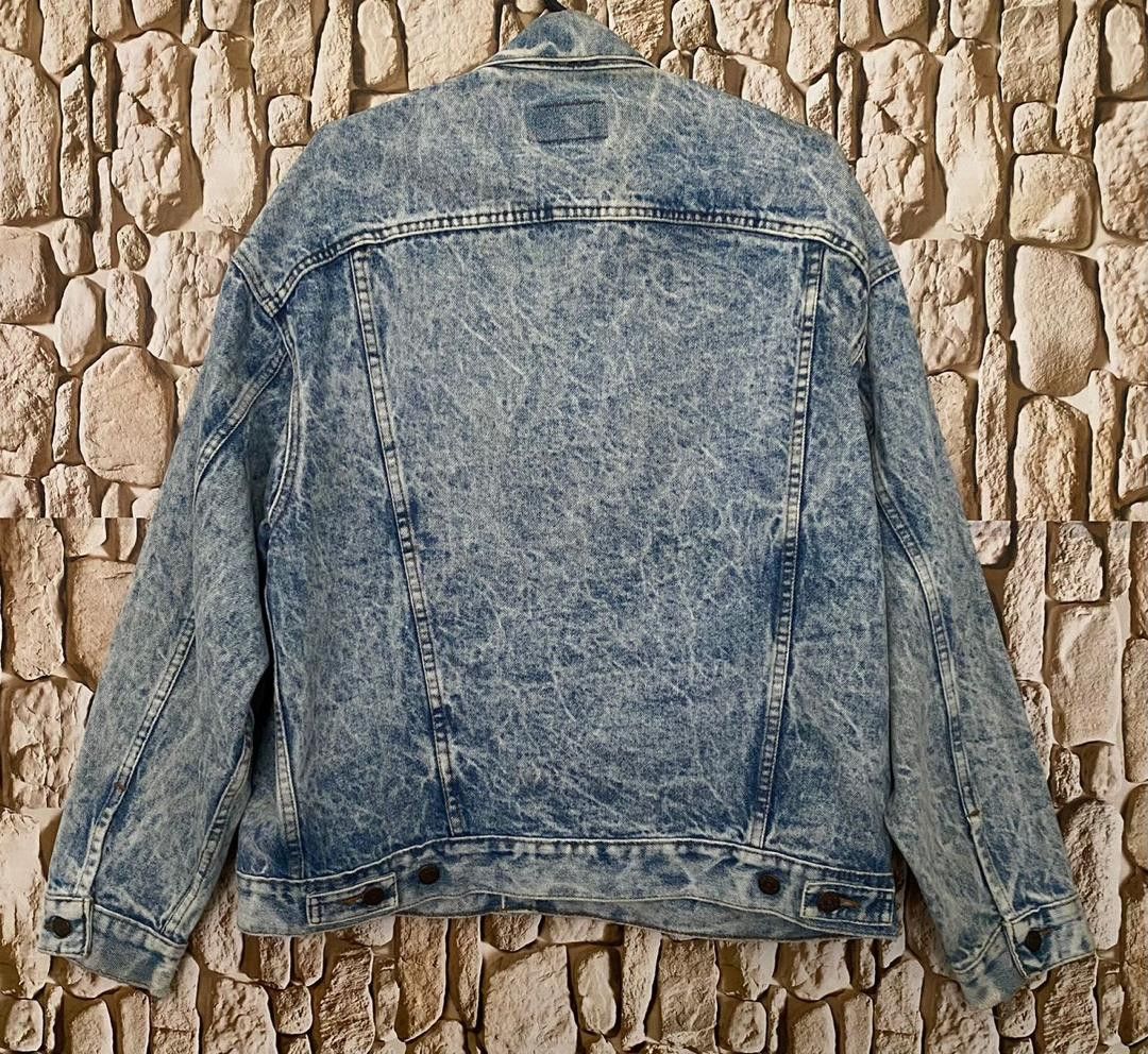 Levi's Vintage Clothing Vintage 80’s Levi’s Clothing Acid Wash Trucker Denim Jacket Size US L / EU 52-54 / 3 - 2 Thumbnail