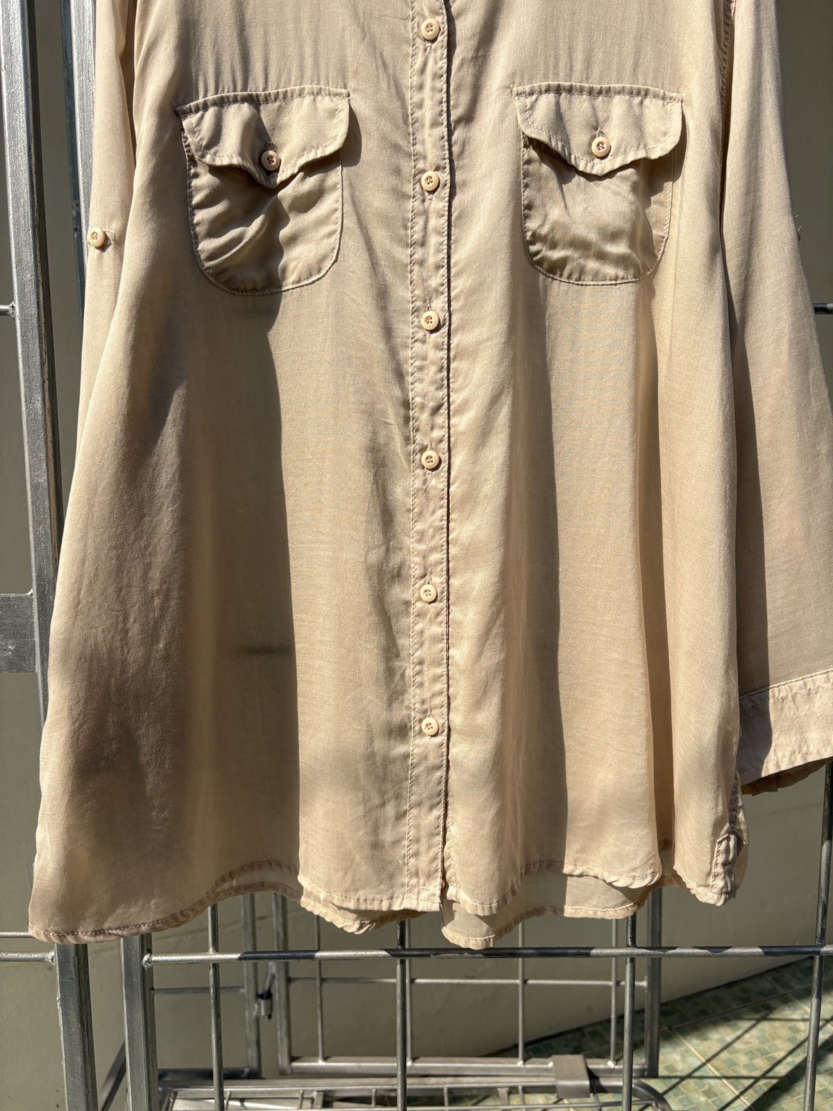 GOA G.O.A beige shirt Size ONE SIZE - 4 Thumbnail