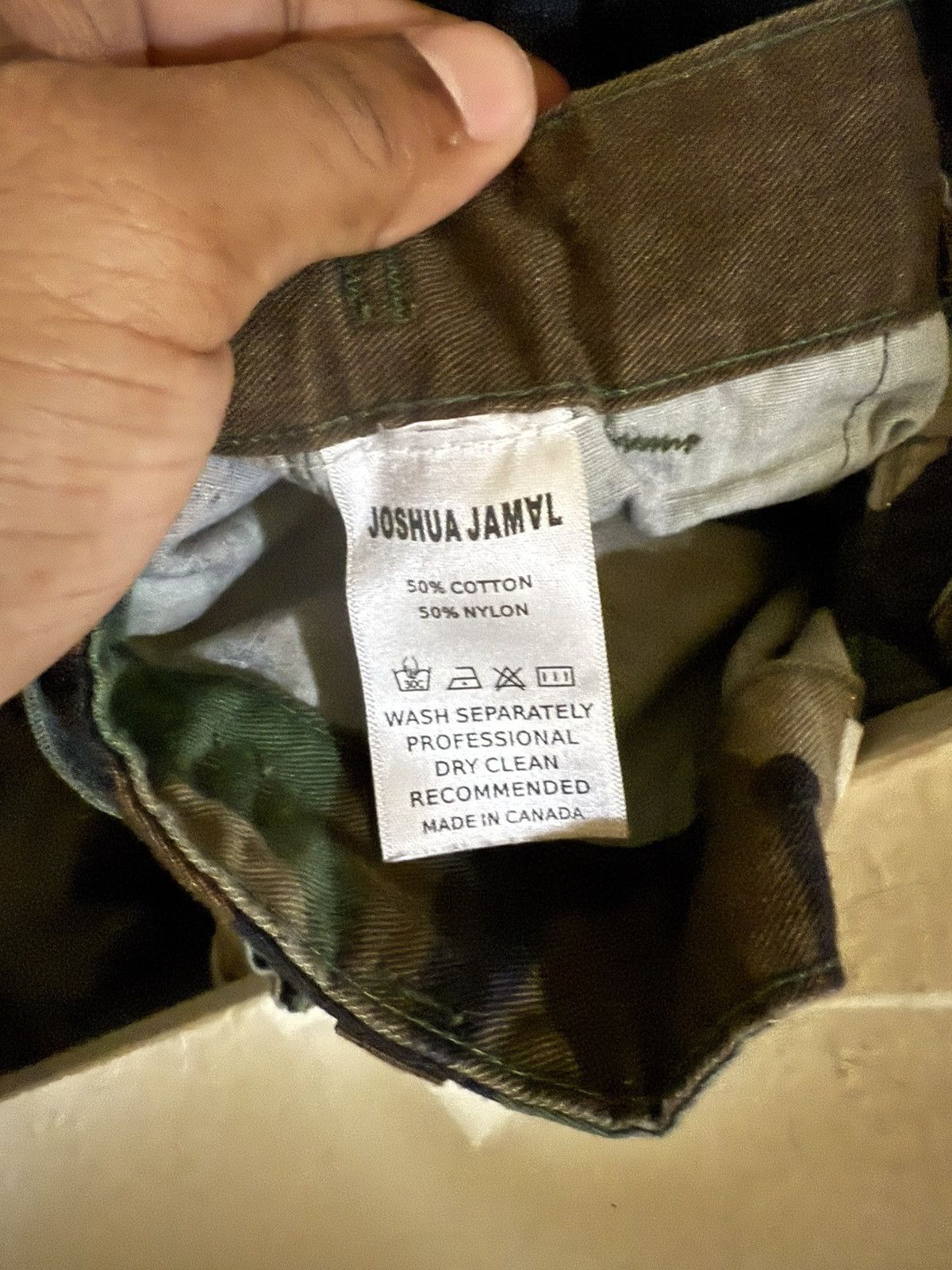 Joshua Jamal WOODLAND CAMO NBHD SHORT Size US 34 / EU 50 - 6 Thumbnail