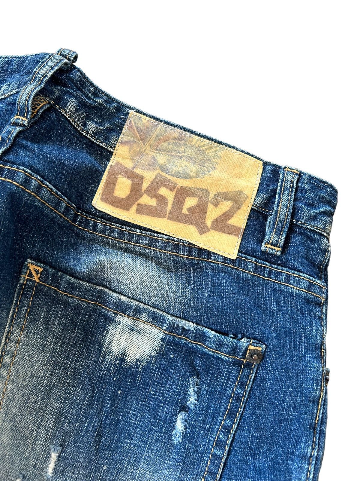 Dsquared2 DSQUARED2 disteressed denim stretch jeans made in italy Size US 32 / EU 48 - 10 Thumbnail
