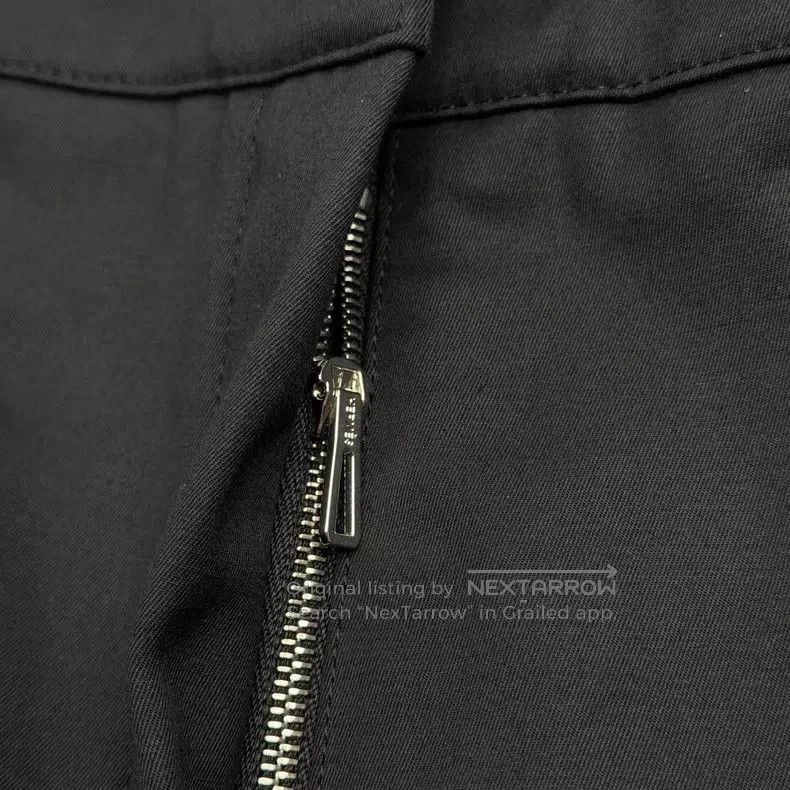 Hermes Hermes Pure Black Ankle Pants Size 24" / US 00 / IT 34 - 7 Thumbnail