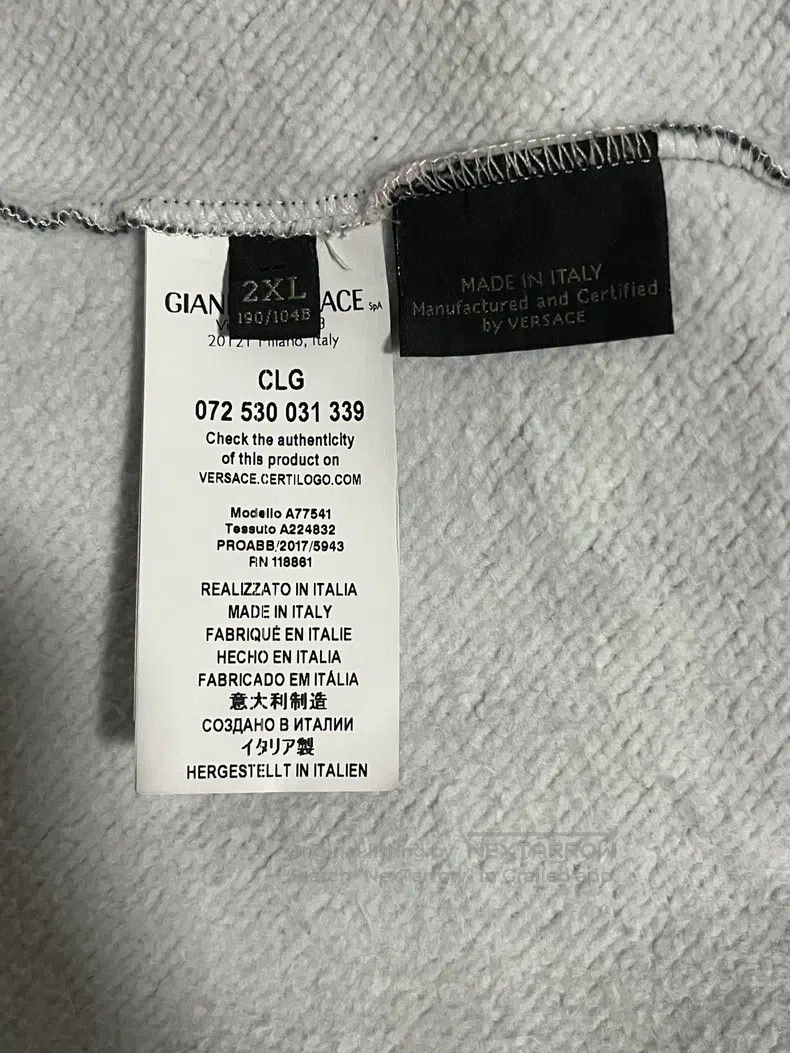 Versace Versace Printed sweatshirt jacket Size US XXL / EU 58 / 5 - 6 Thumbnail