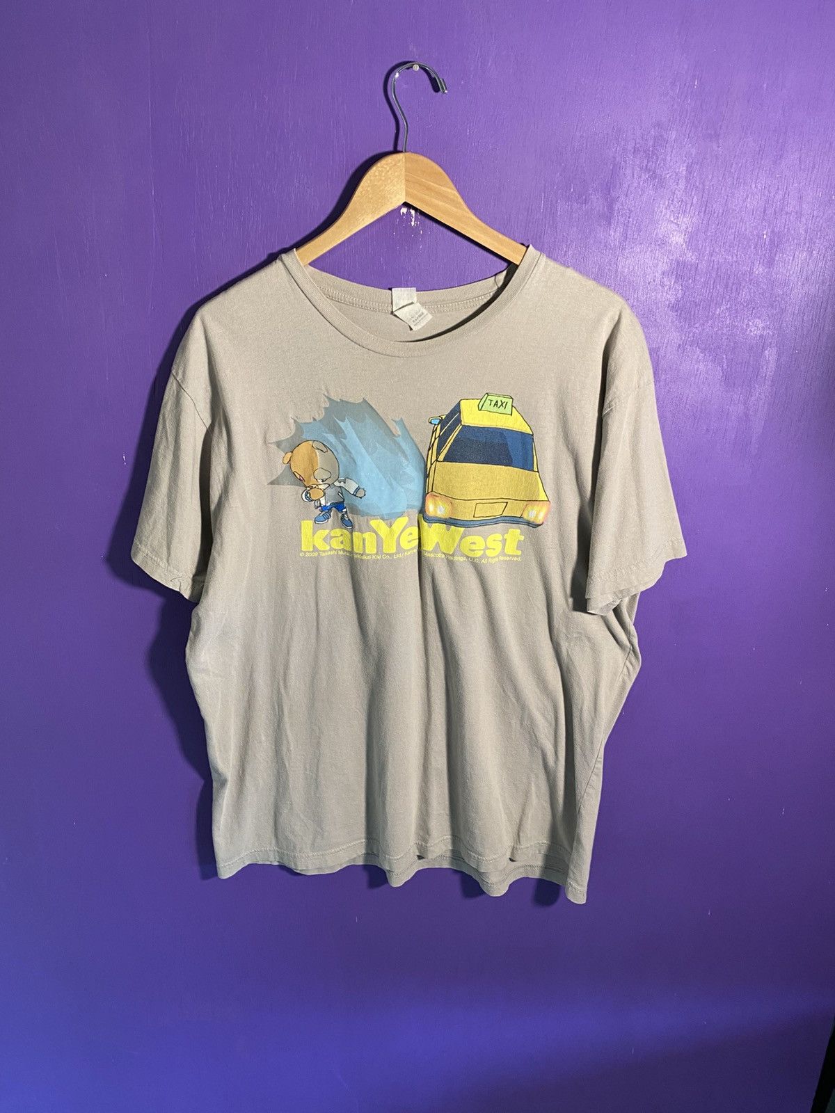 Vintage 2009 Kanye west Takashi murakami album t-shirt