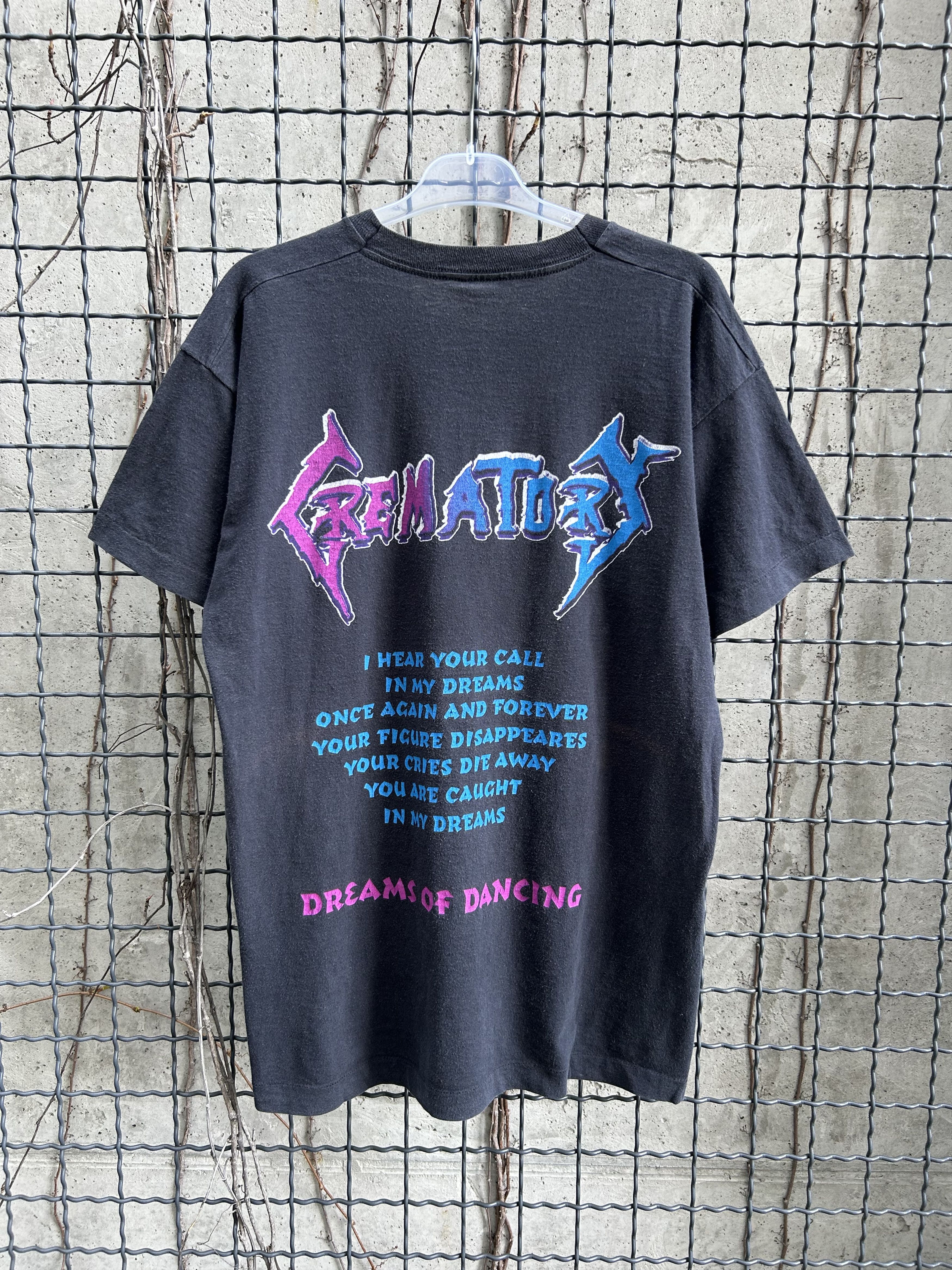 Band Tees Vintage 1995 Crematory Dreams of Dancing Rock Band T-shirt Size US L / EU 52-54 / 3 - 2 Thumbnail