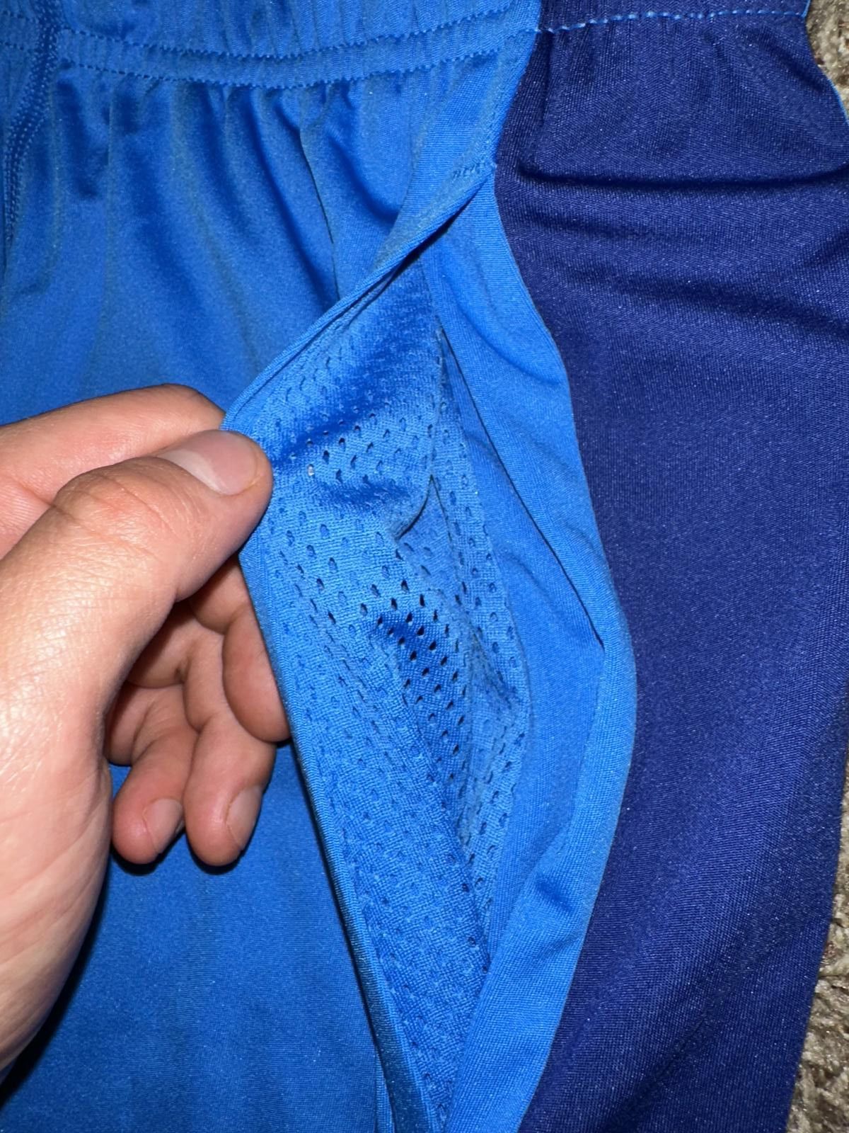Nike Nike Men’s Dri-Fit Fly 9" Training Blue/Black Basketball Shorts Samples Size US 32 / EU 48 - 4 Thumbnail