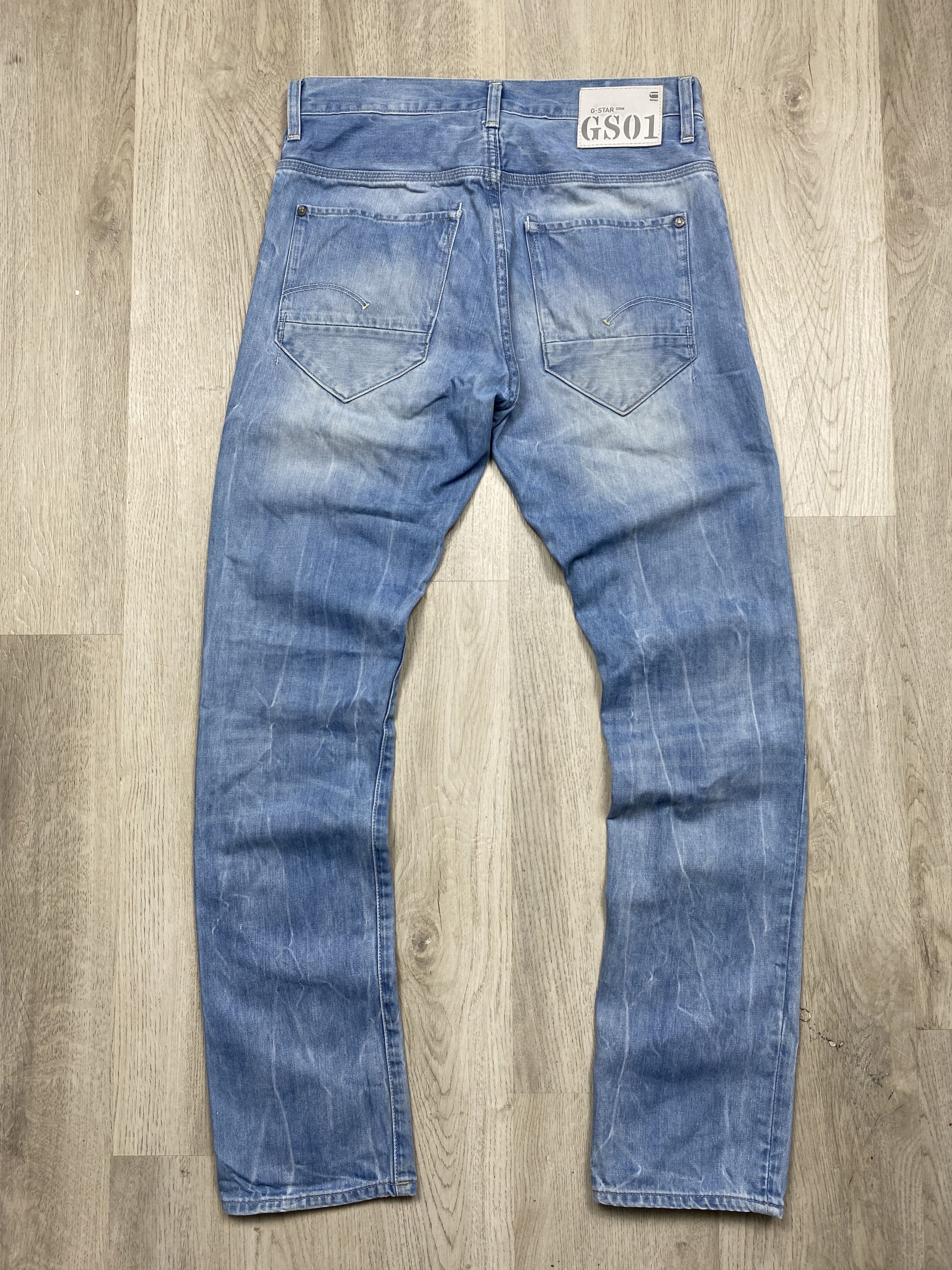 G-Star G Star Raw Vintage Mens Radar Slim Denim Pants Jeans Size US 32 / EU 48 - 8 Thumbnail
