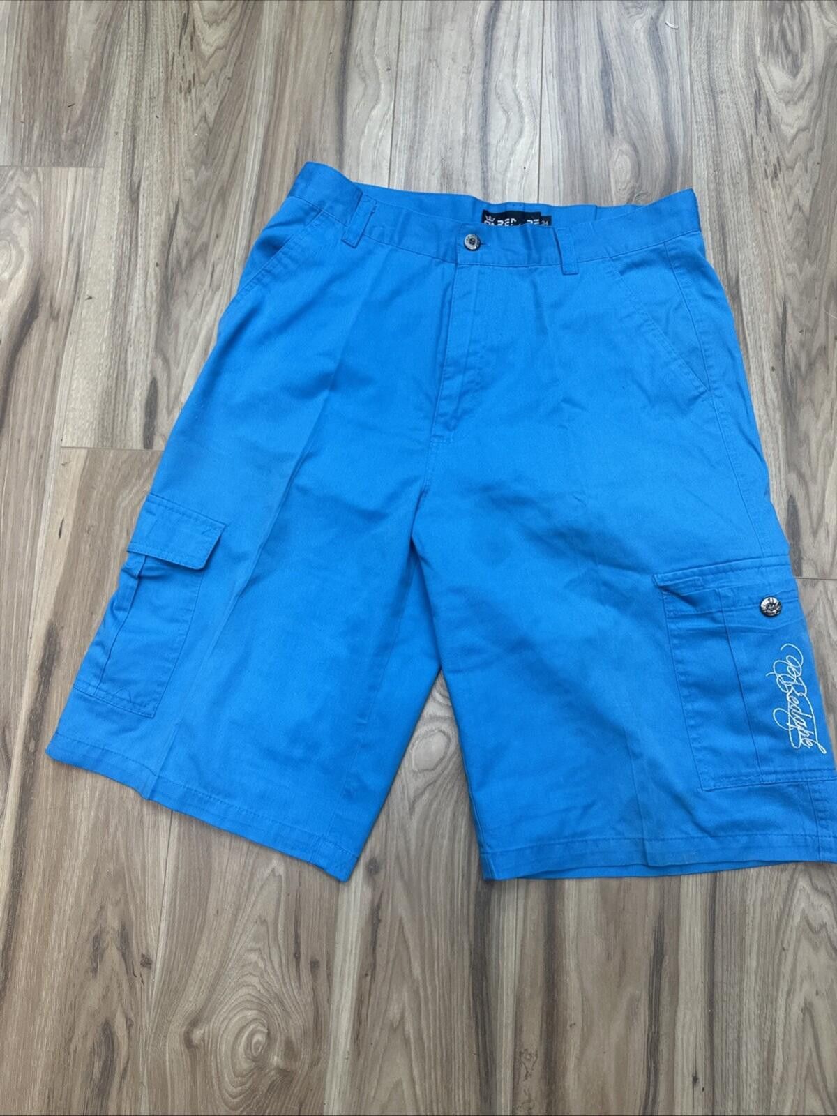 Other Red Ape Light Blue Cargo Shorts Size 34 Size US 34 / EU 50 - 1 Thumbnail