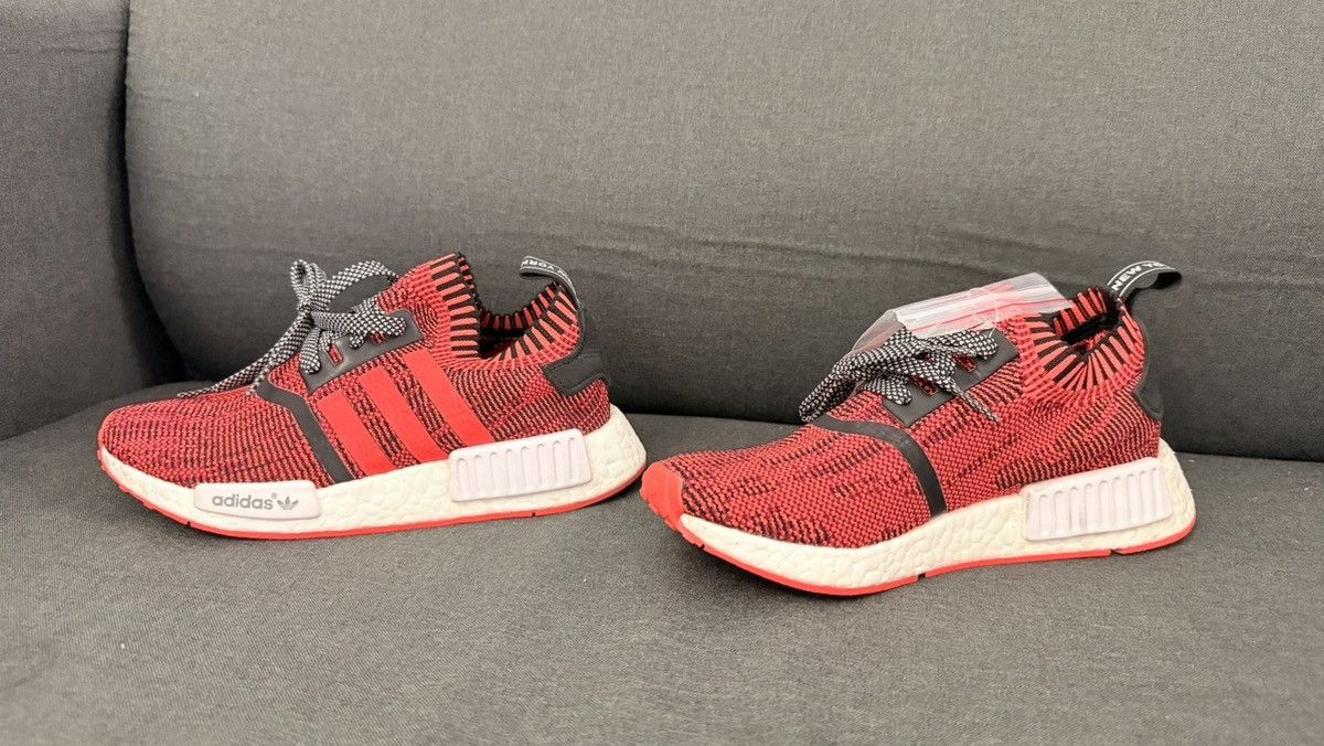 Adidas Adidas NMD R1 NYC Red Apple Size US 5 / EU 37 - 2 Thumbnail