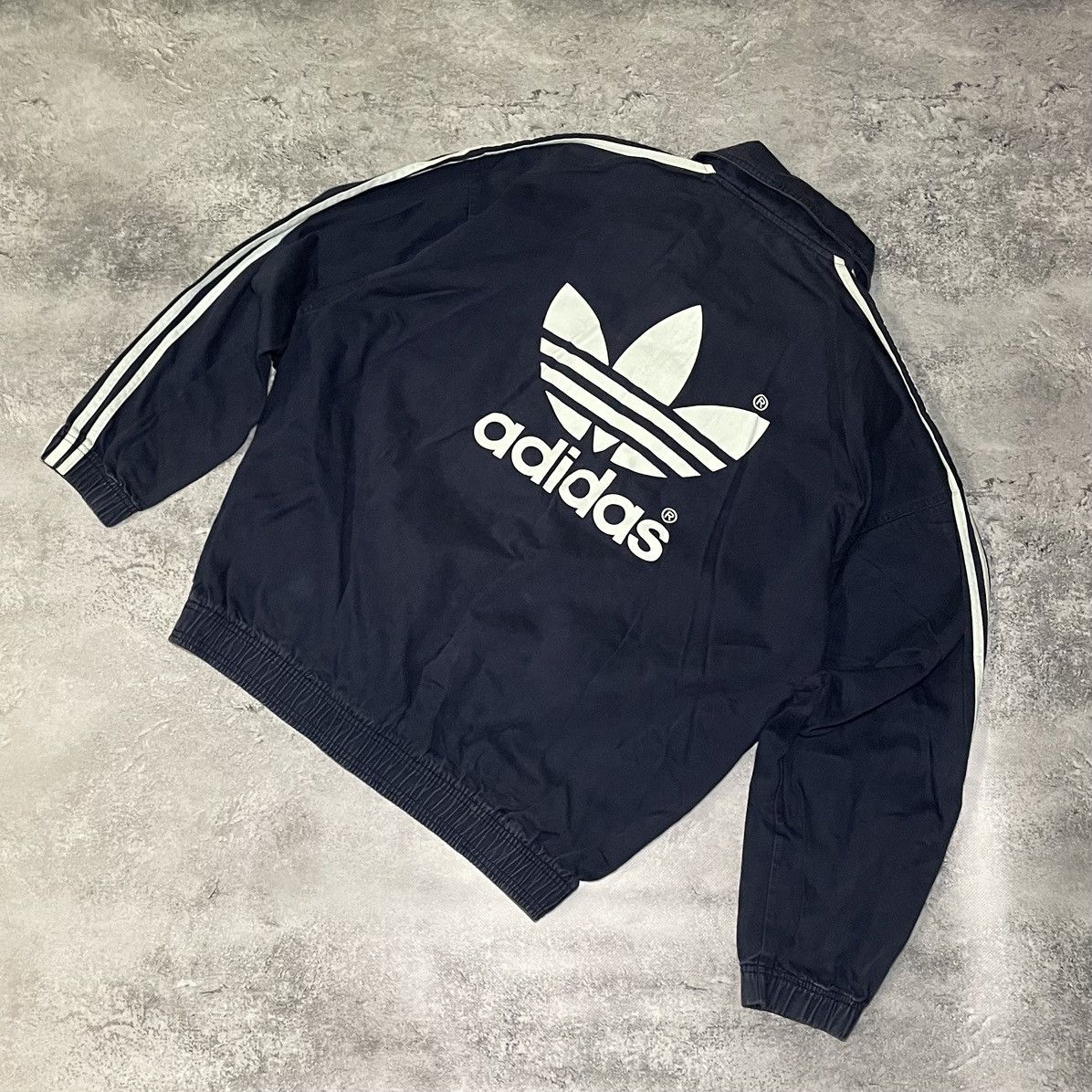 Adidas × Vintage Adidas Vintage Jacket Bomber Rare Size M Size US M / EU 48-50 / 2 - 2 Thumbnail