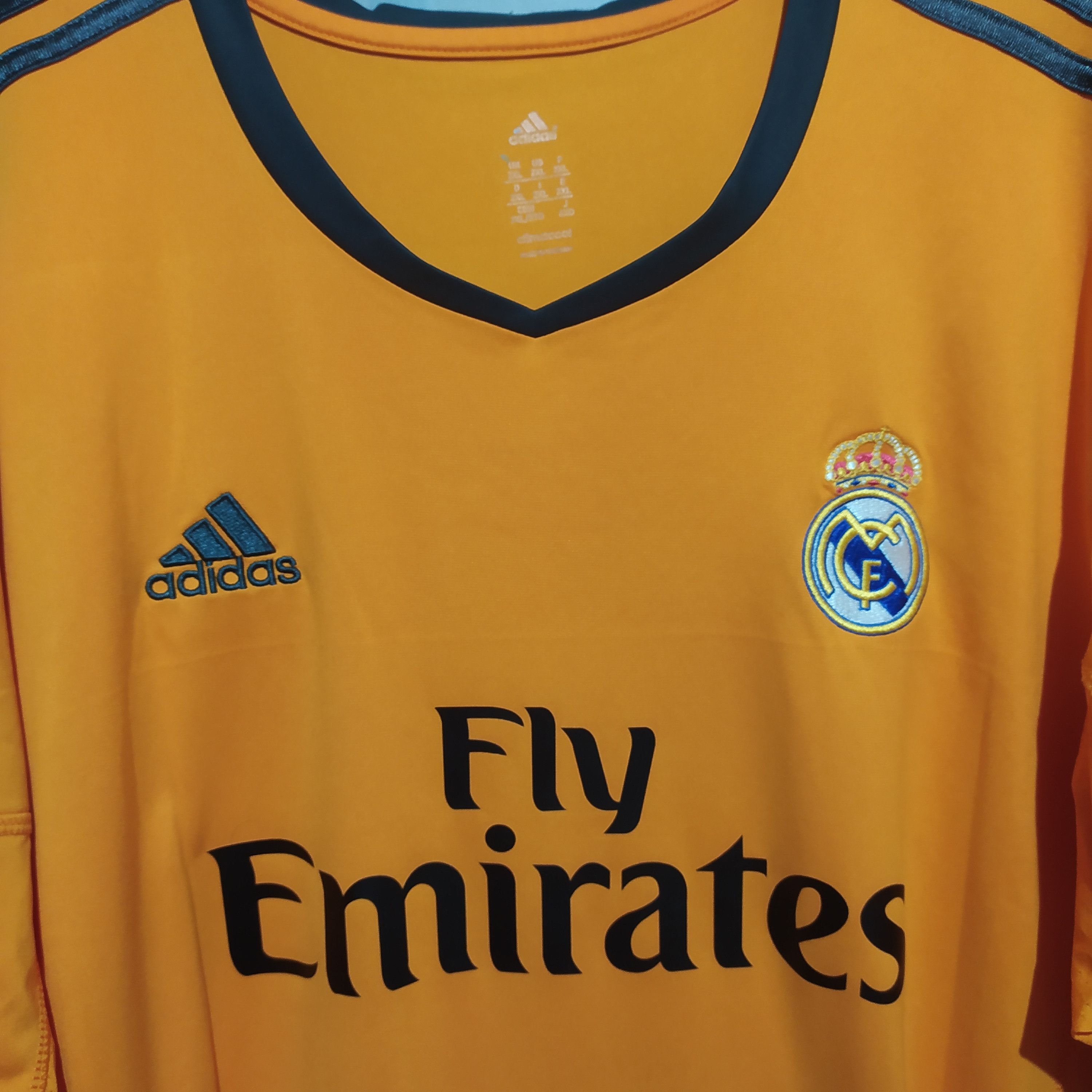 Adidas 🔥Jumbo🔥Adidas x Real Madrid 2013/14 Ronaldo #7 Third Kit Size US XXL / EU 58 / 5 - 6 Thumbnail