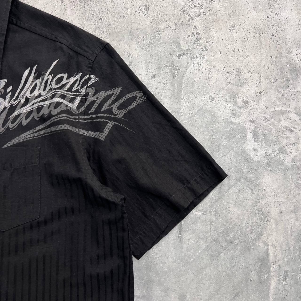 Billabong Vintage 2000s Billabong Surf SS Button-Up Collar Shirt Black Size US L / EU 52-54 / 3 - 10 Thumbnail