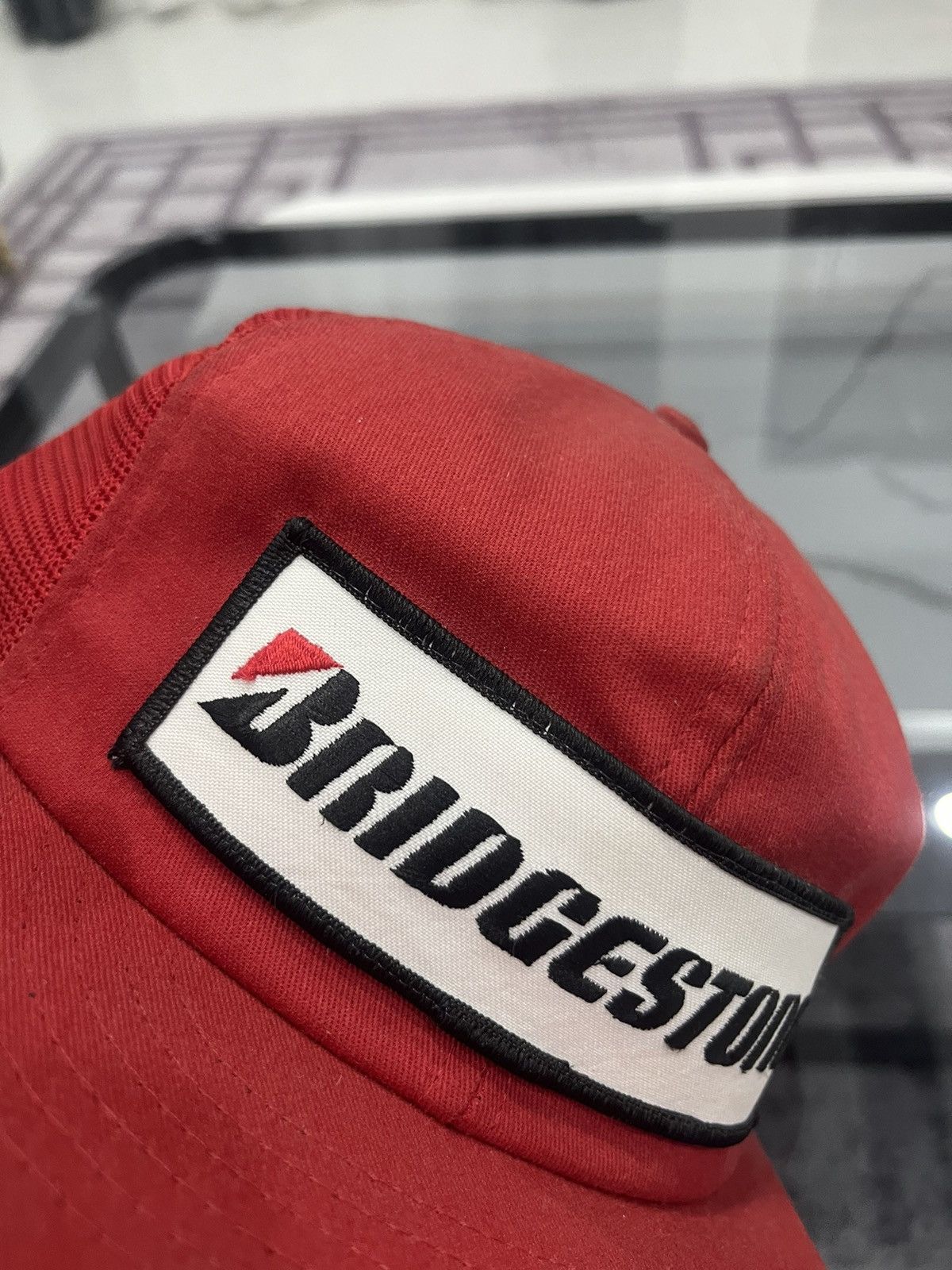 Vintage VINTAGE BRIDGESTONE BY SWINGSTER USA RACING HAT Size ONE SIZE - 7 Thumbnail