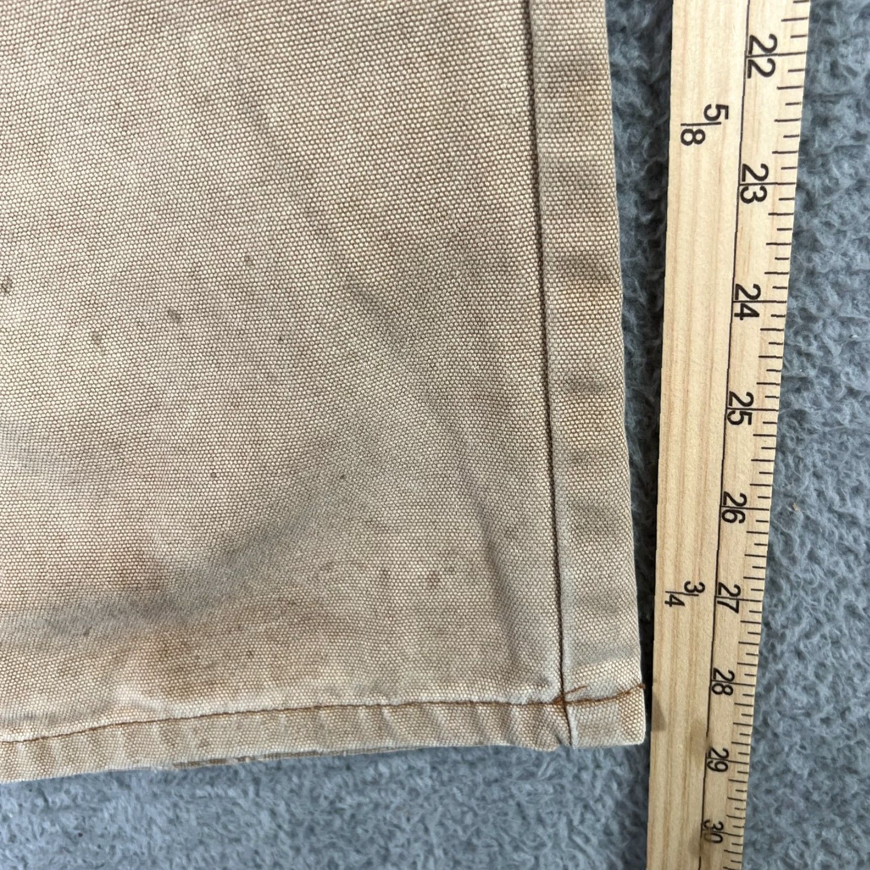 Dickies VINTAGE Dickies Mens Pants 40x30 Beige Workwear Carpenter Straight Canvas Grunge Skater Fall Winter Size US 40 / EU 56 - 2 Thumbnail