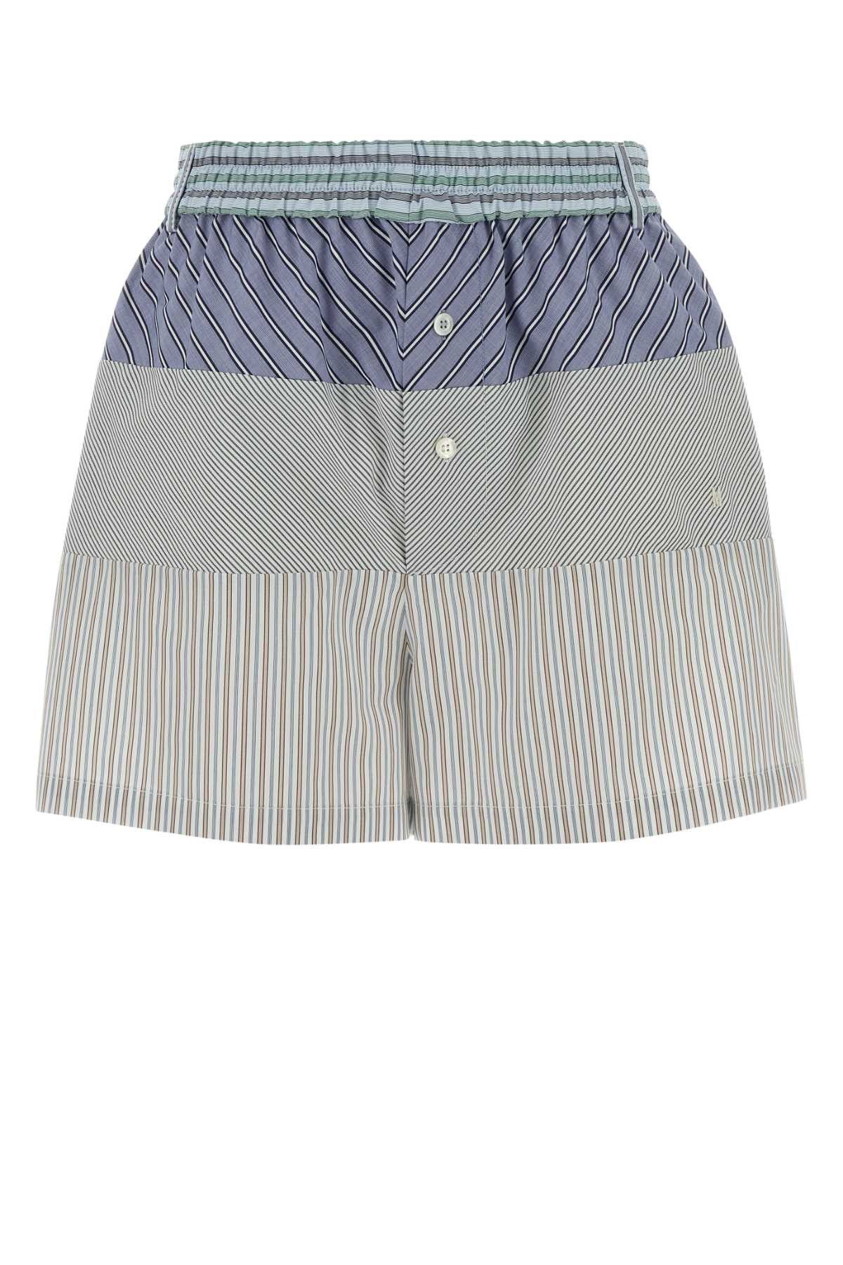 Moschino Embroidered Poplin Shorts Size 27" / US 4 / IT 40 - 1 Thumbnail