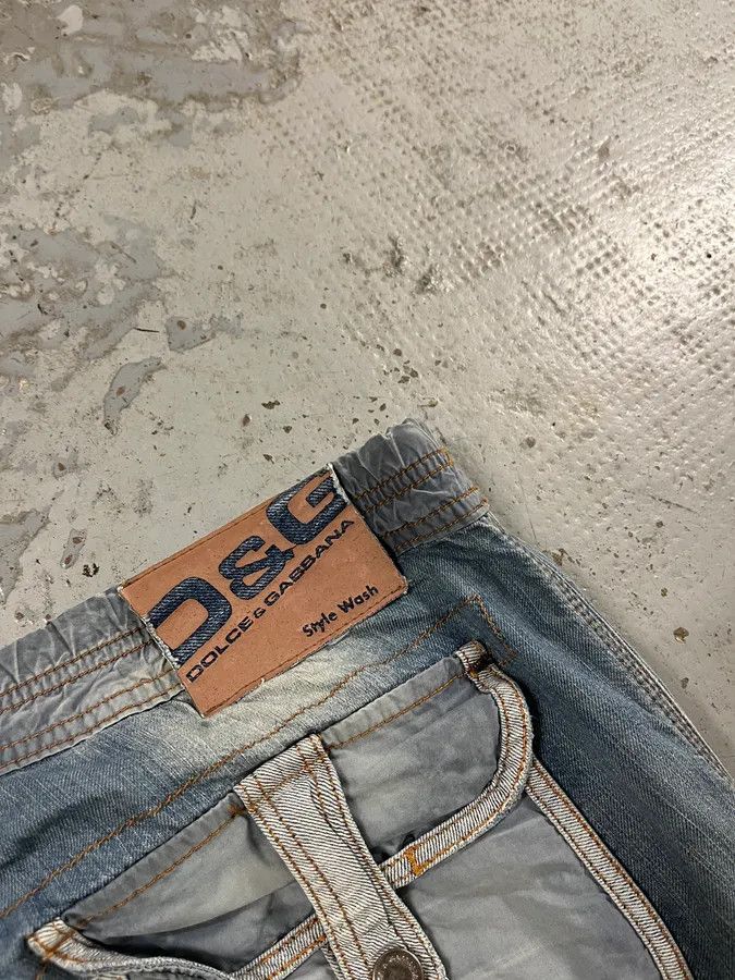 Dolce & Gabbana SS2006 Dolce & Gabbana Cargo Fluid Denim Jeans Size US 37 - 10 Thumbnail