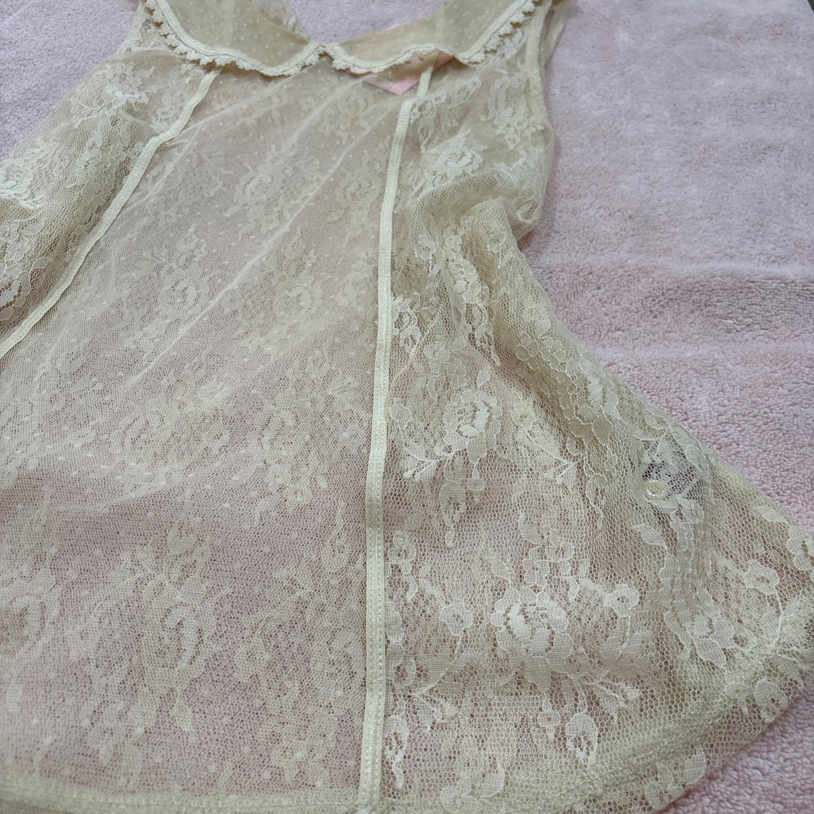 Arizona Jean Co. y2k lace polka dot fairy core top Size L / US 10 / IT 46 - 4 Thumbnail