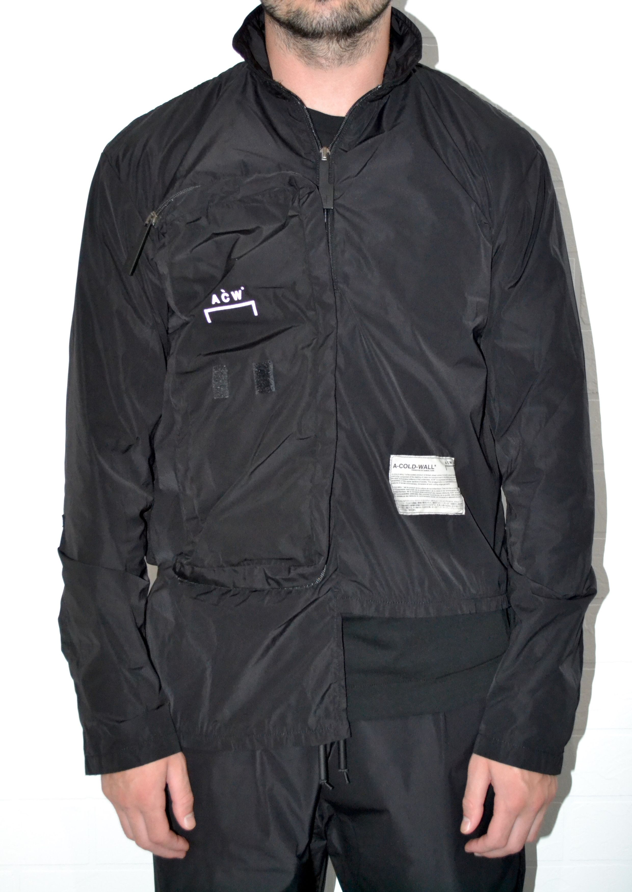 A-COLD-WALL* A-Cold-Wall* Logo Windbreaker Jacket Size US L / EU 52-54 / 3 - 2 Thumbnail