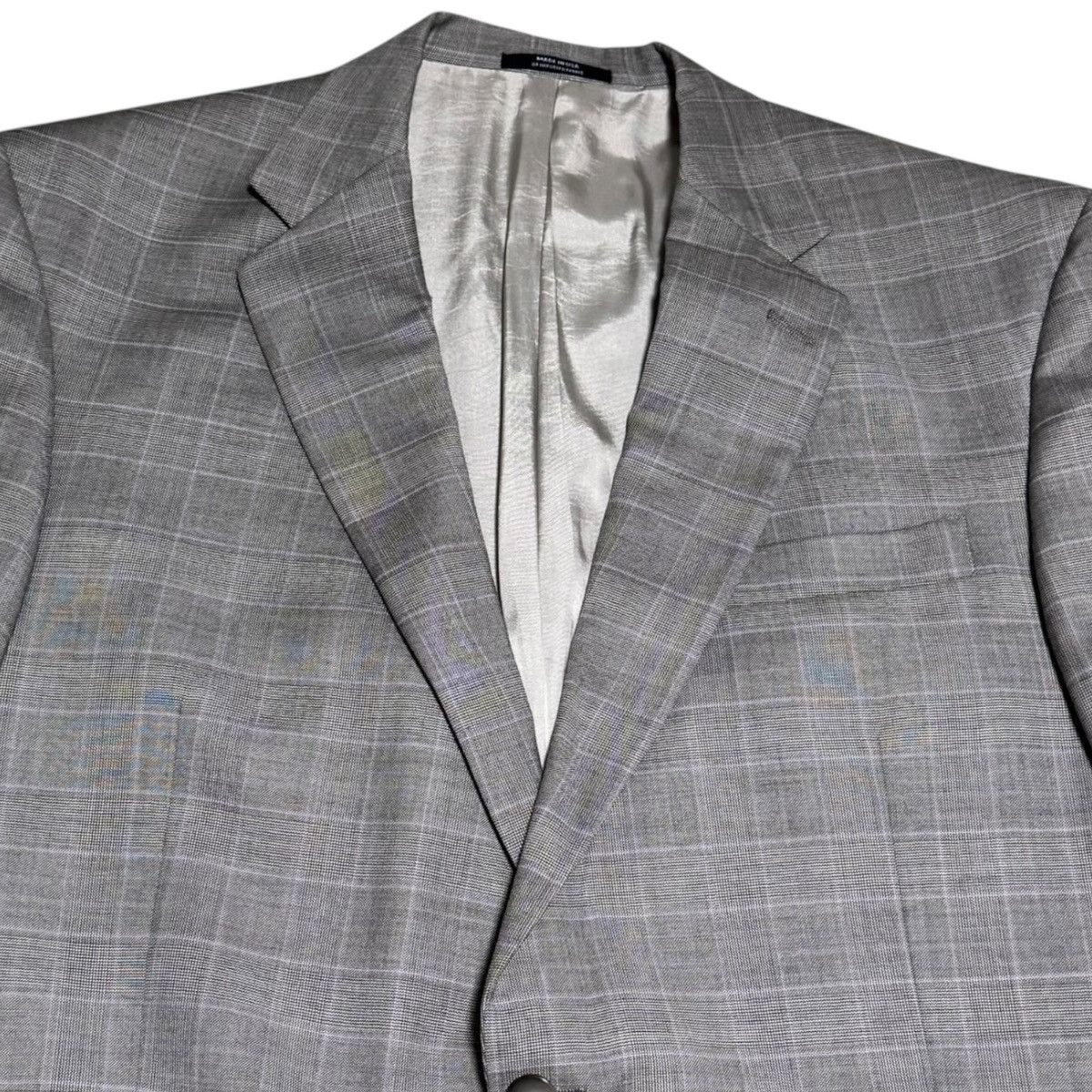 Hart Schaffner Marx Hart Schaffner Marx 2 Button Plaid Wool Blazer Men’s 44L Size 44L - 2 Thumbnail