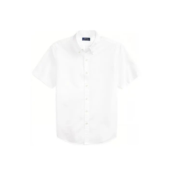 Polo Ralph Lauren Polo Ralph Lauren SS22 White Linen Short-Sleeve Shirt Size US XL / EU 56 / 4 - 1 Thumbnail