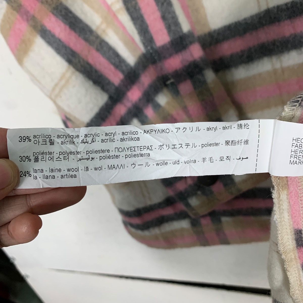Zara ZARA CHECKED PLAID TARTAN PINK FLANNEL #0330-C15 Size XS / US 0-2 / IT 36-38 - 19 Thumbnail