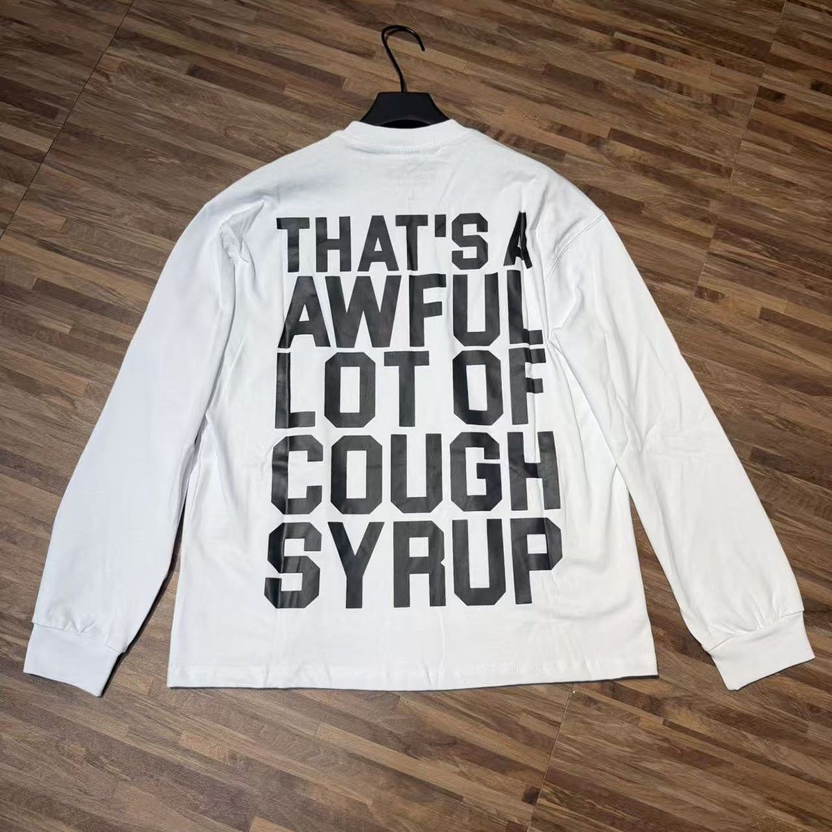 Japanese Brand Long sleeve simple basic tee letter printed shirt Size US M / EU 48-50 / 2 - 2 Thumbnail